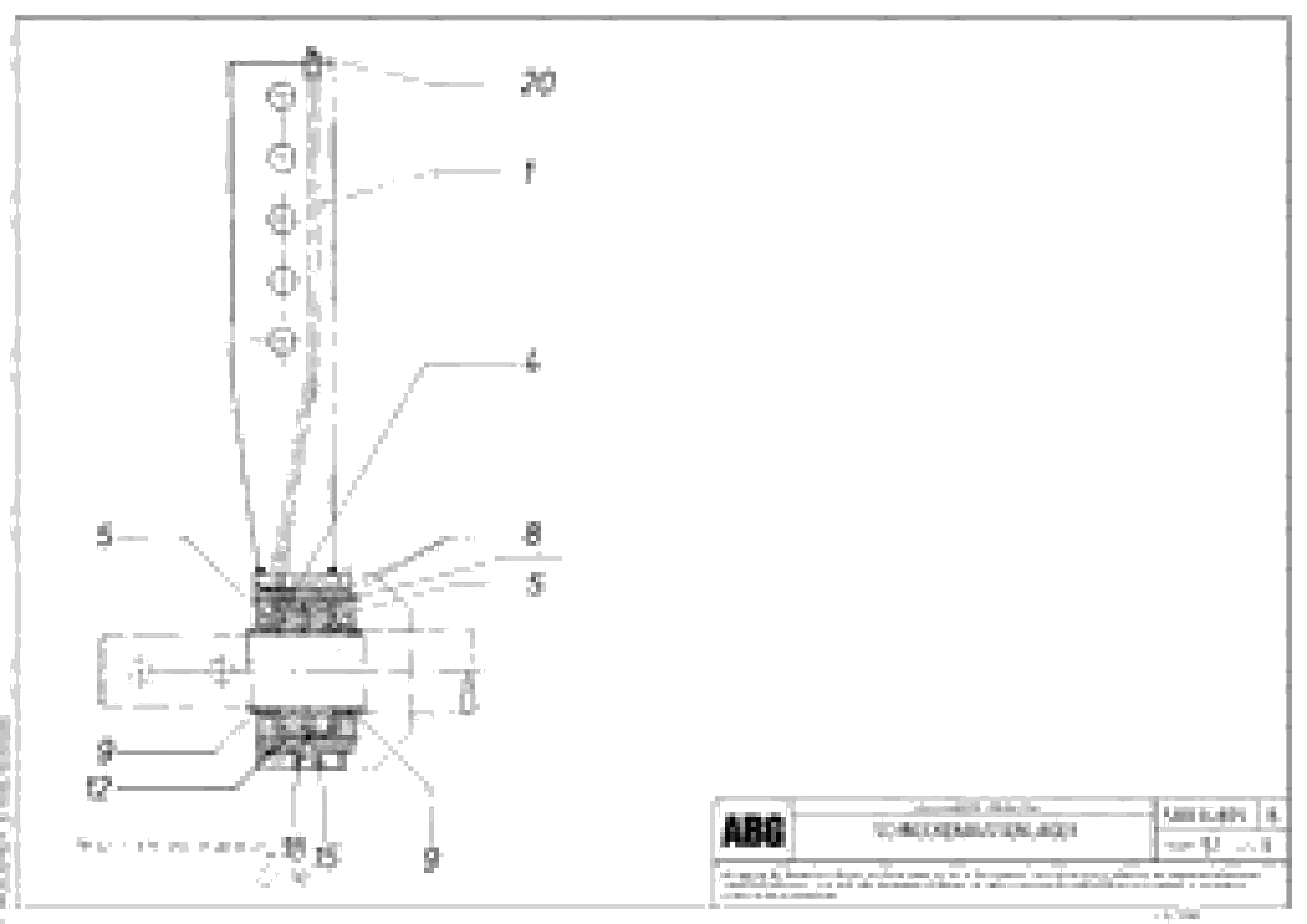Схема запчастей Volvo ABG7820B - 80419 Outside auger bearings for auger extension VB 78 GTC ATT. SCREEDS 2,5 - 9,0M ABG5820/6820/7820/7820B