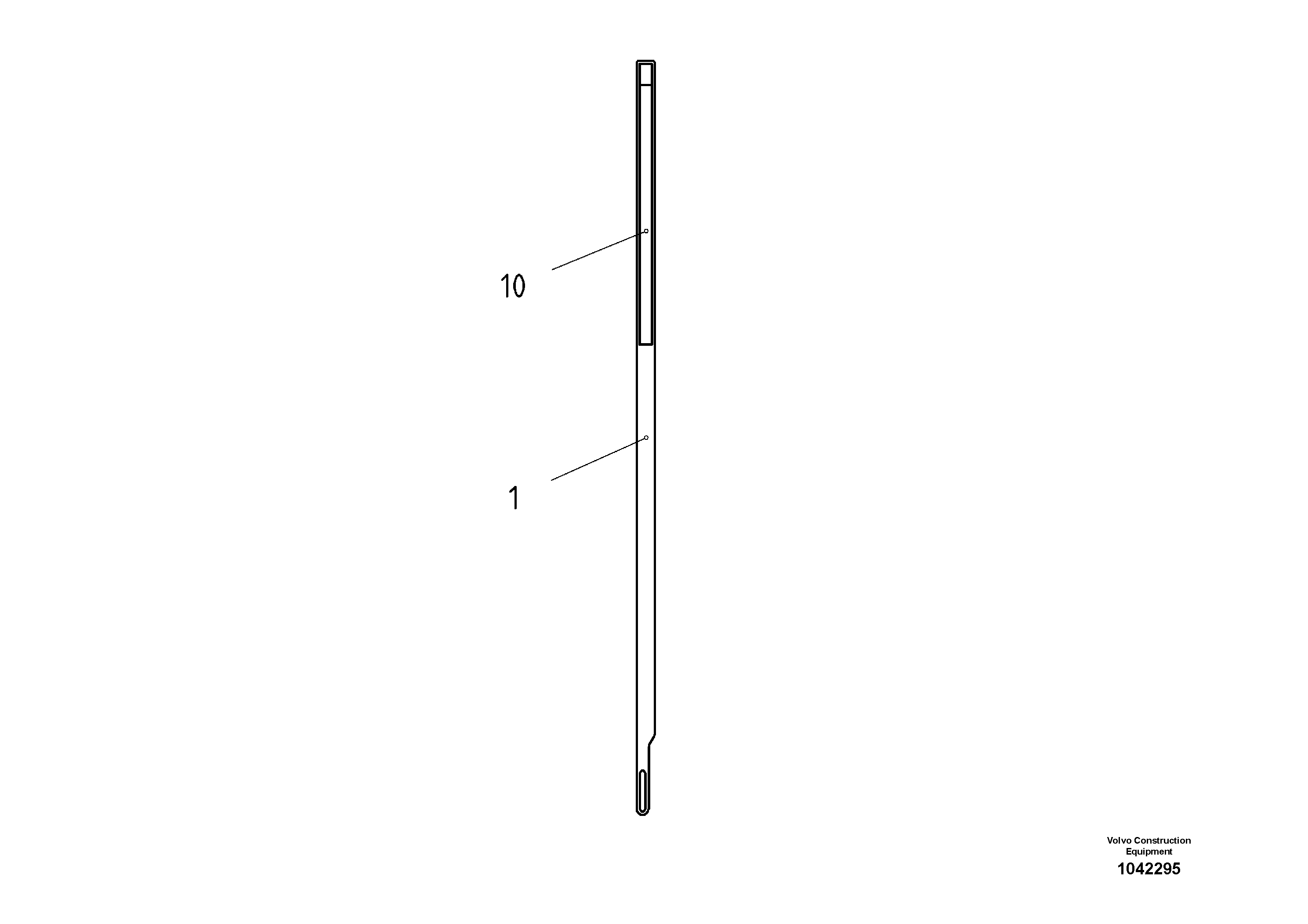 Схема запчастей Volvo ABG8820B - 54663 Indicator Arm ABG8820/ABG8820B ABG8820 S/N 21098-23354 ABG8820B S/N 23355-