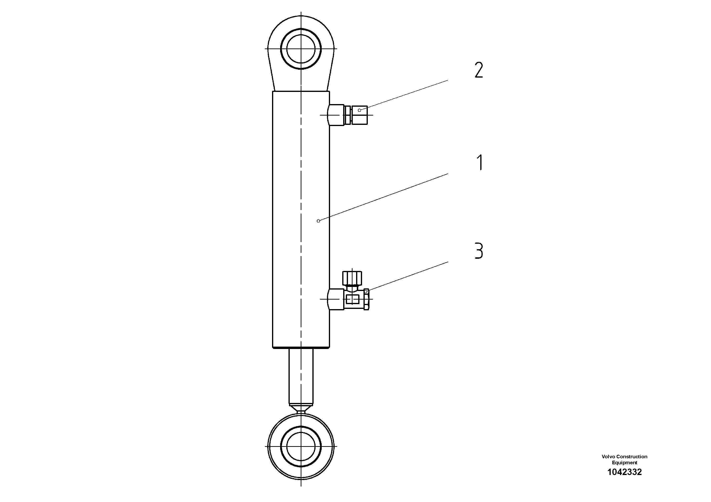Схема запчастей Volvo ABG8820B - 55021 Pre-assemble Hydraulic Cylinder ABG8820/ABG8820B ABG8820 S/N 21098-23354 ABG8820B S/N 23355-