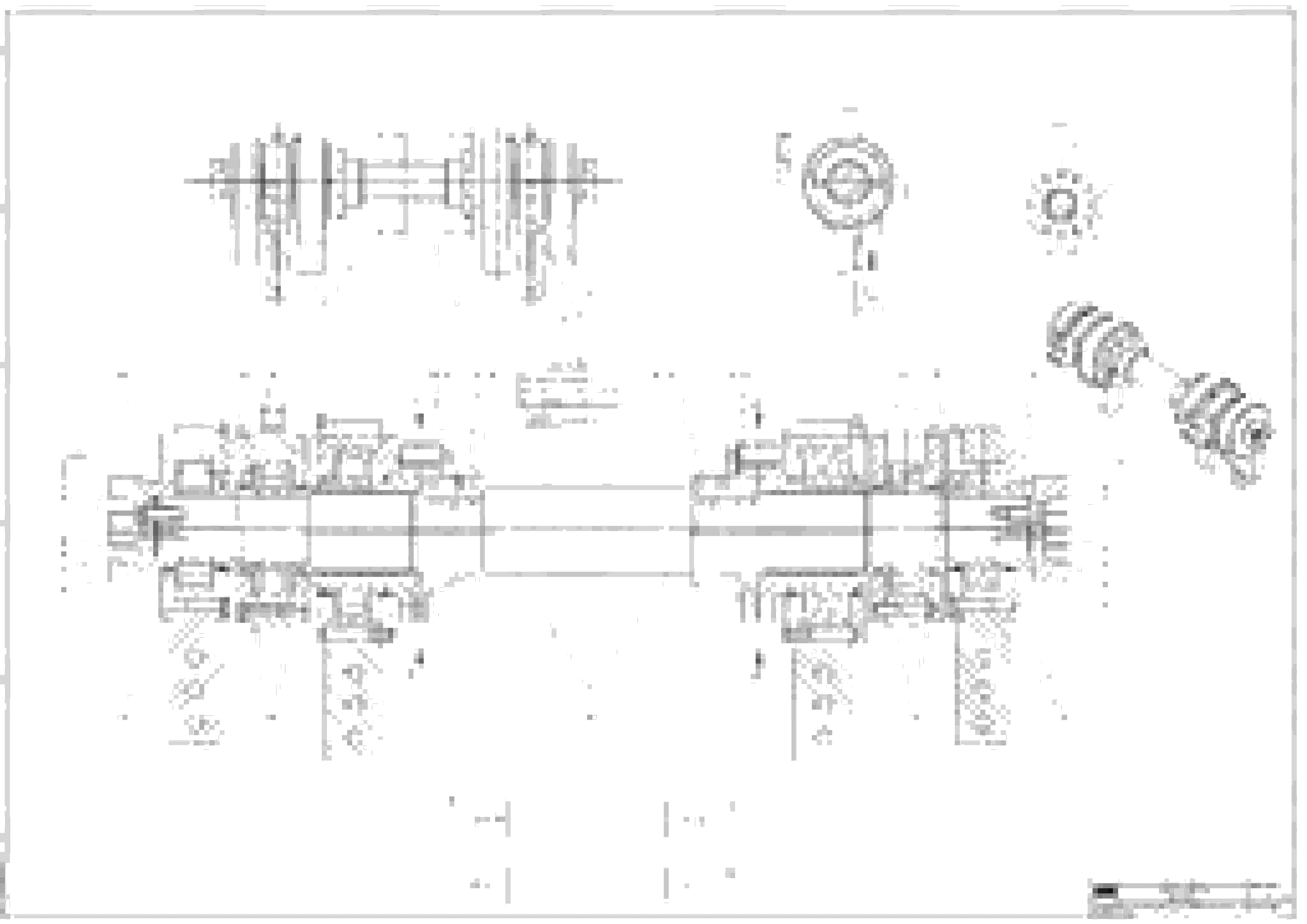 Схема запчастей Volvo ABG8820B - 86744 Tamper drive shaft for extension VDT 121 ATT. SCREEDS 2,5 -13,0M ABG8820/ABG8820B