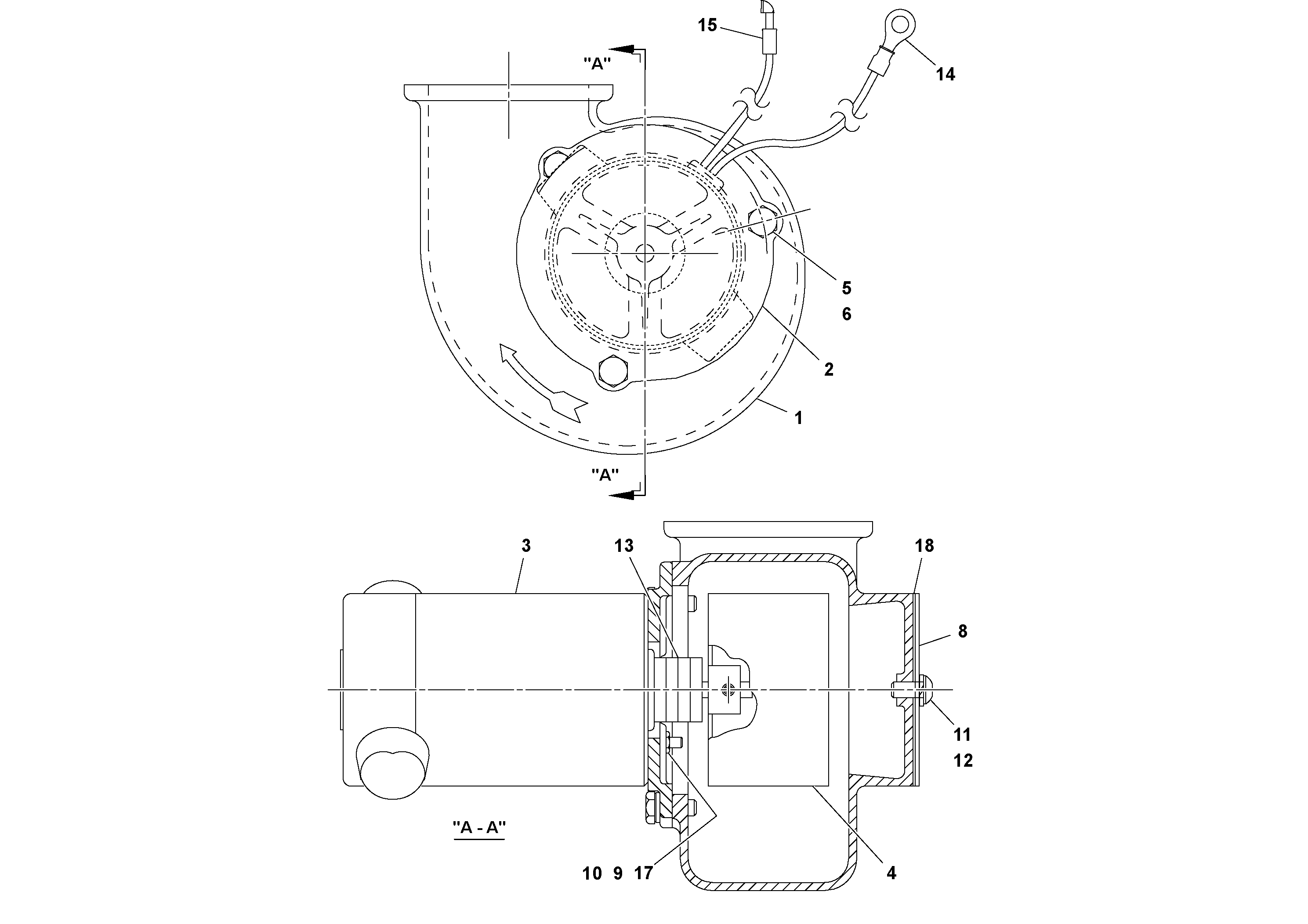 Схема запчастей Volvo OMNI IIIA - 57998 Fan Assembly 