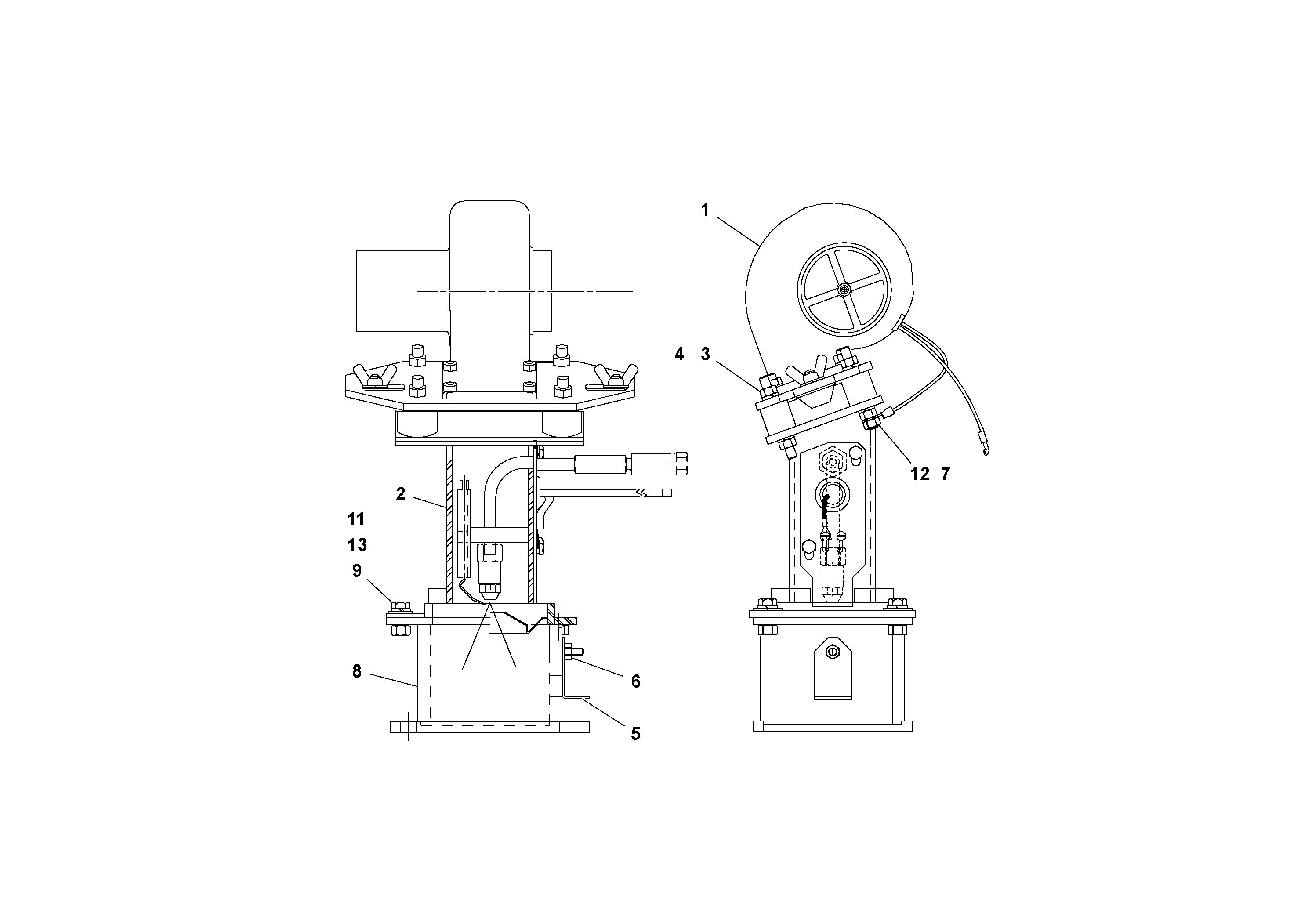 Схема запчастей Volvo OMNI IIIA - 58485 Main Burner Assembly 