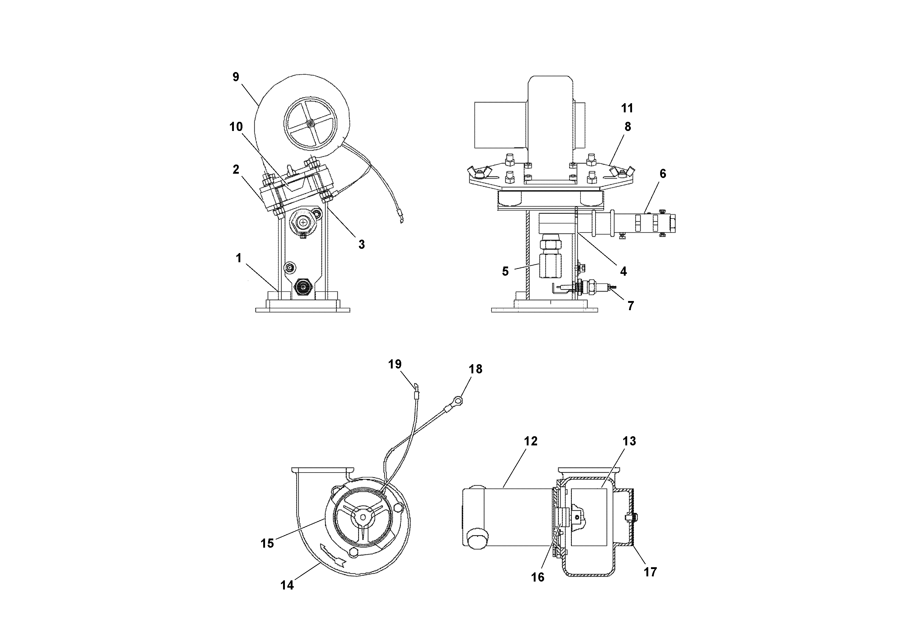 Схема запчастей Volvo OMNI 1A - 74444 Burner Assemblies For Propane Atic System 