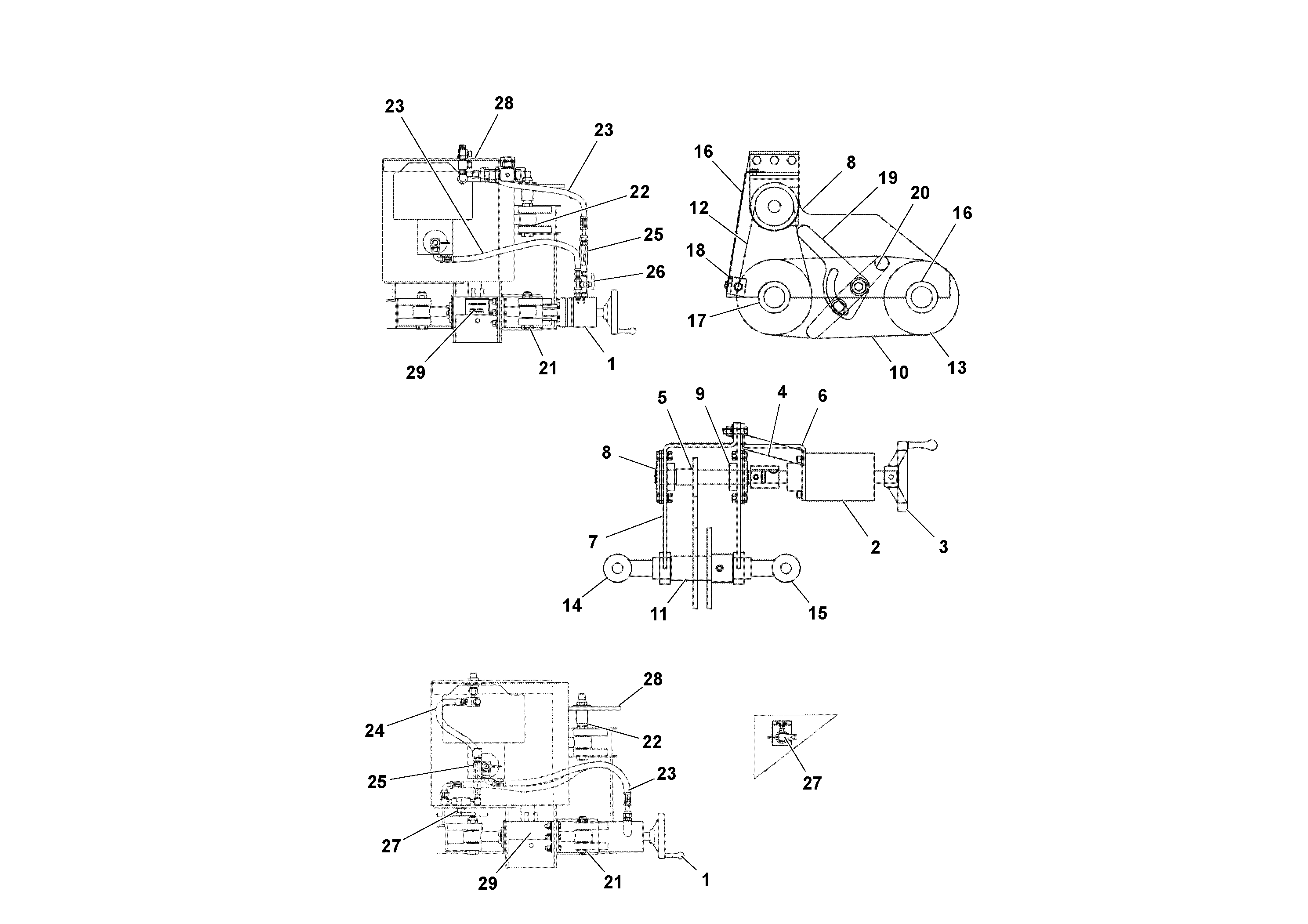 Схема запчастей Volvo OMNI 1A - 63840 Power Crown Assembly 