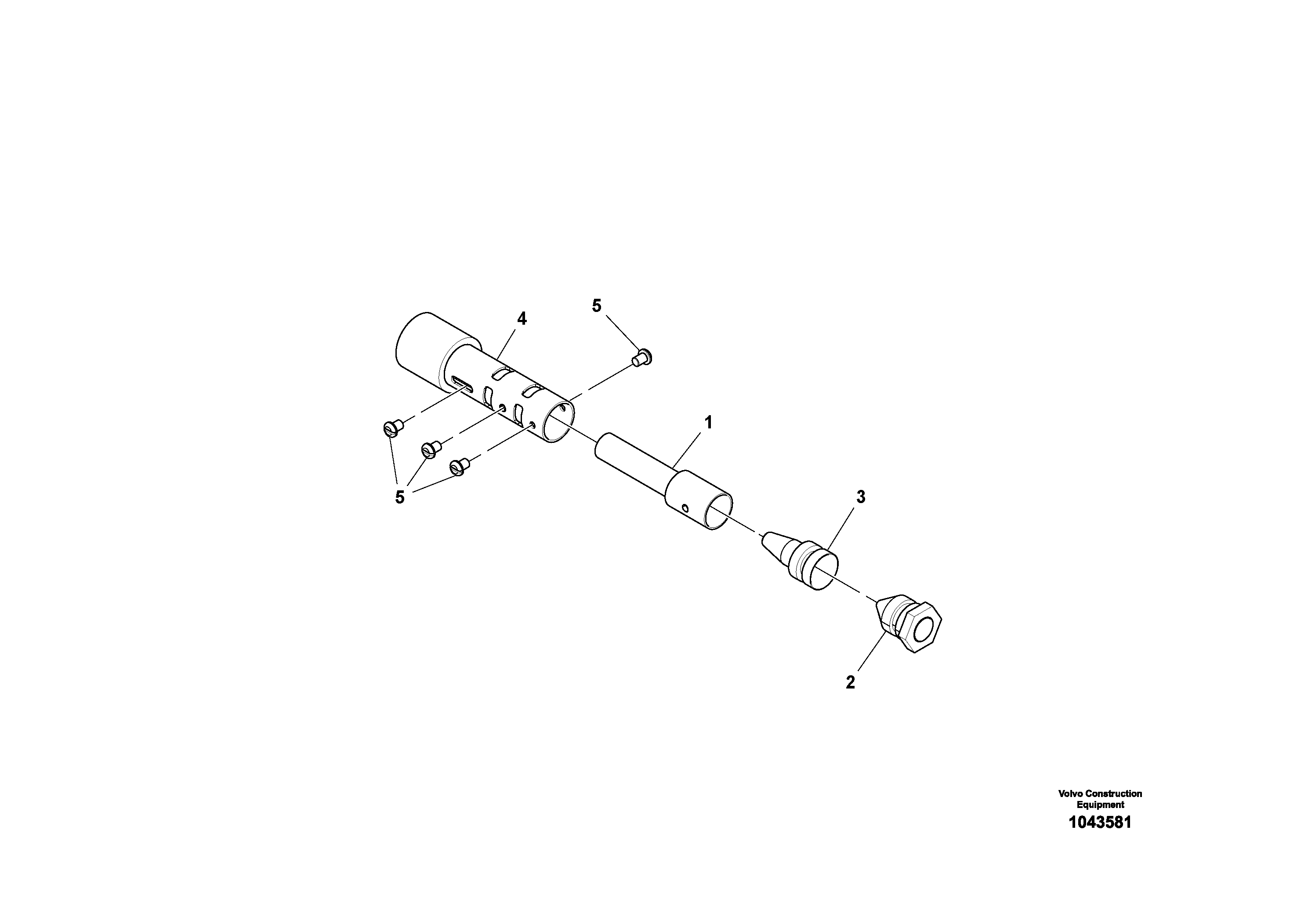 Схема запчастей Volvo OMNI V S/N 0847508049 - - 47594 Nozzle Gas Injector 