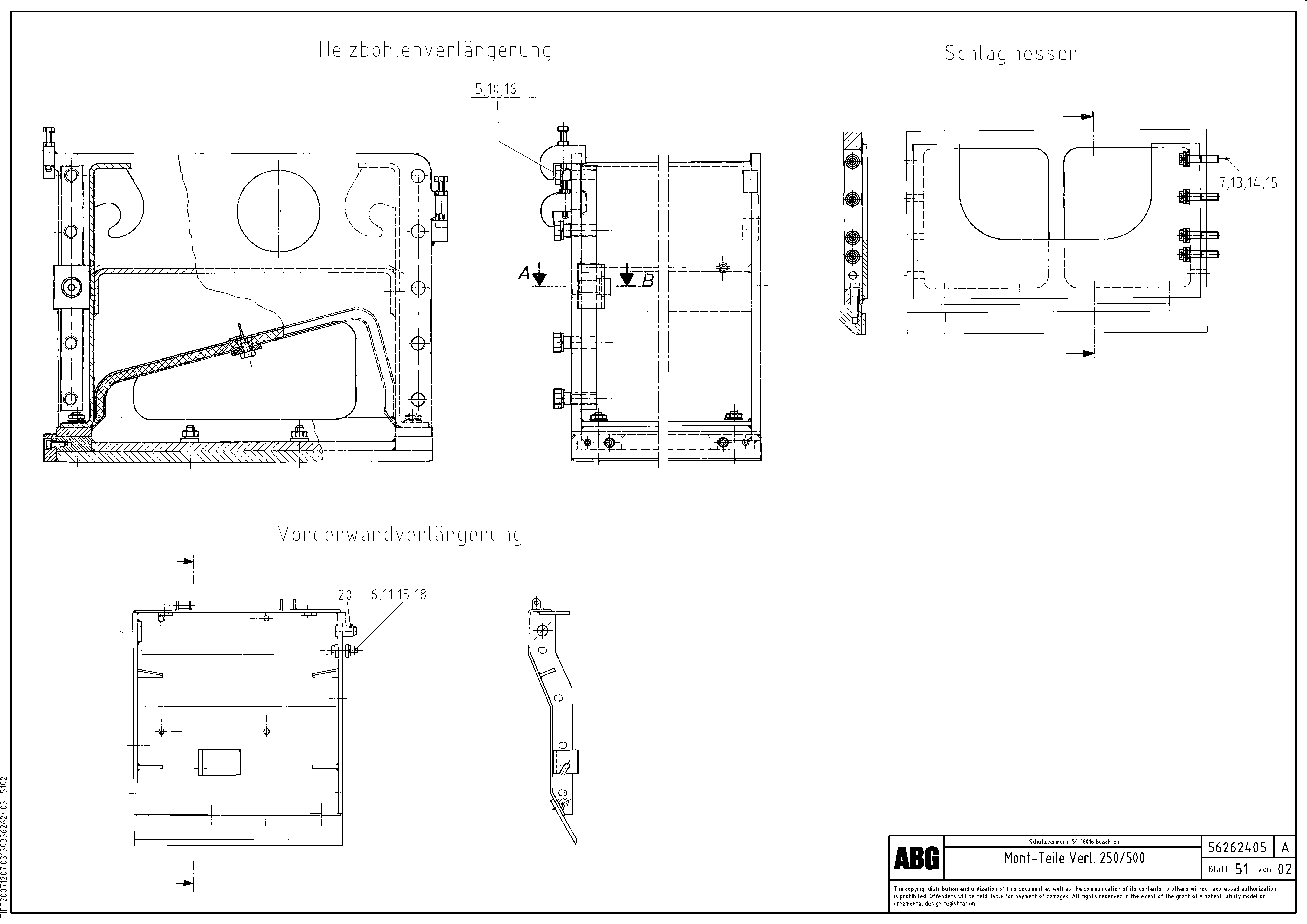 Схема запчастей Volvo MB 120 ATT. SCREEDS 3,0 -16,0M ABG9820 - 67087 Extension Assembly 