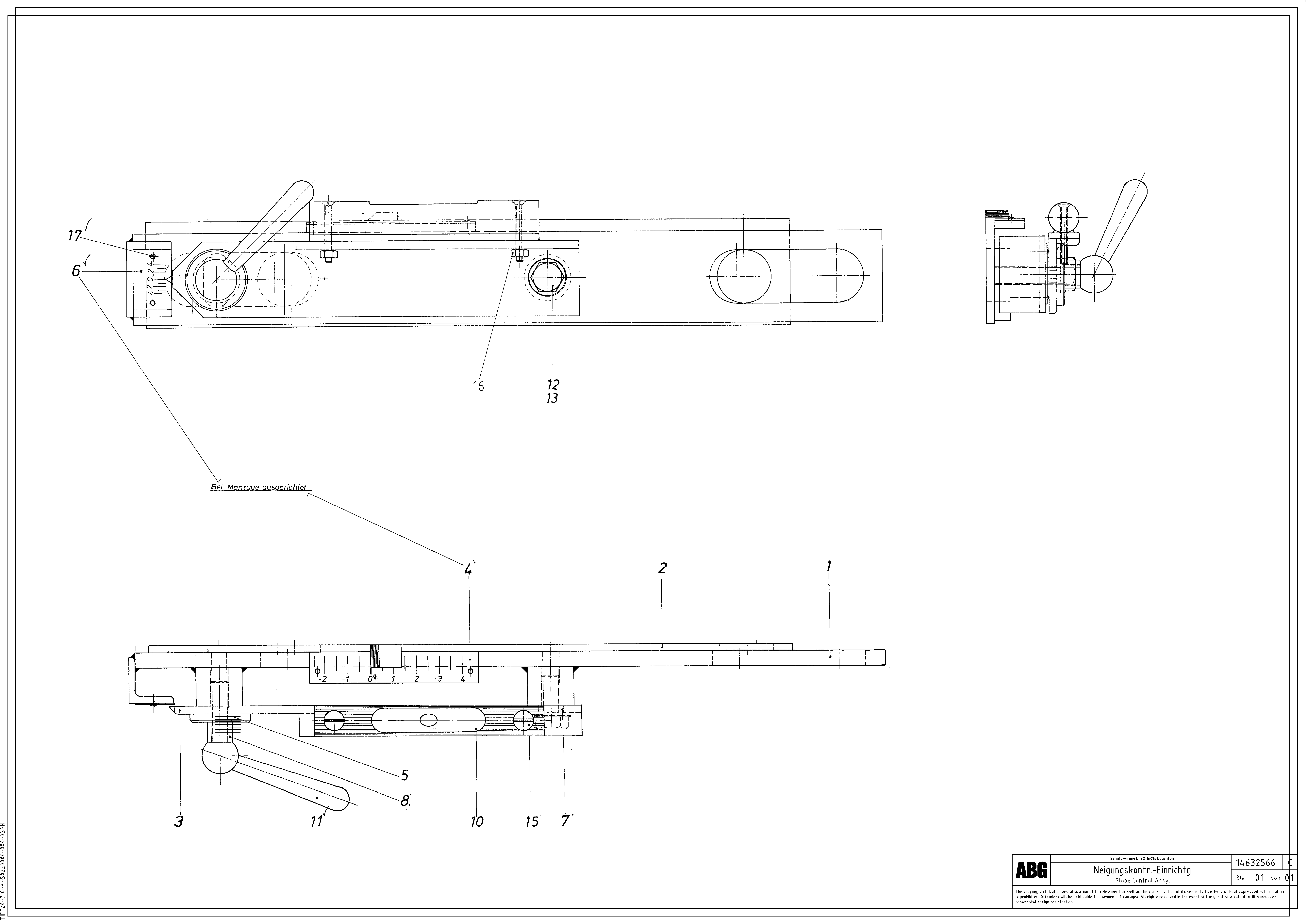 Схема запчастей Volvo MB 122 - 79984 Slope control assembly MB 122 ATT. SCREEDS 2,5 -12,0M ABG8820, ABG8820B