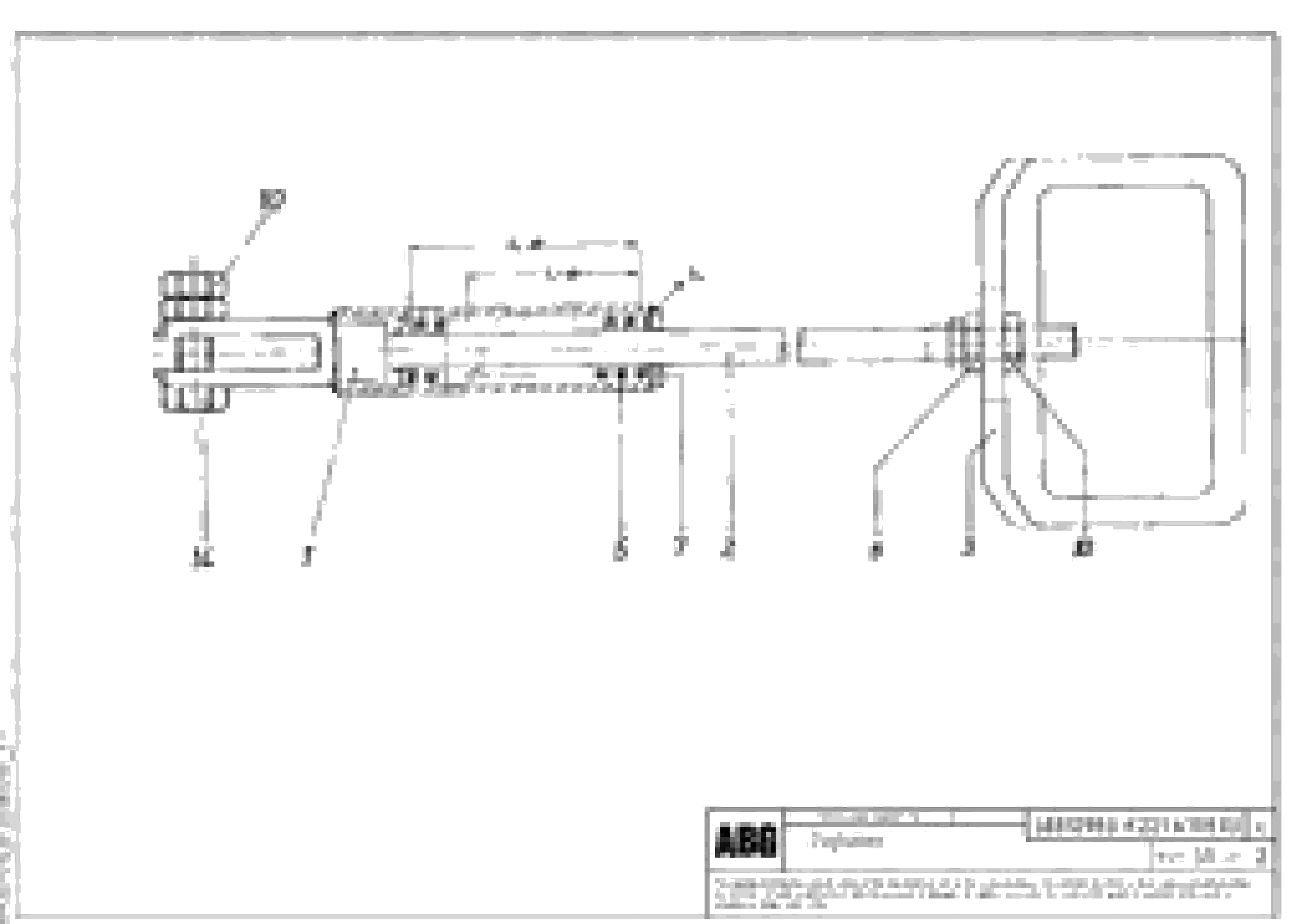 Схема запчастей Volvo MB 122 - 72414 Tow hook MB 122 ATT. SCREEDS 2,5 -12,0M ABG8820, ABG8820B