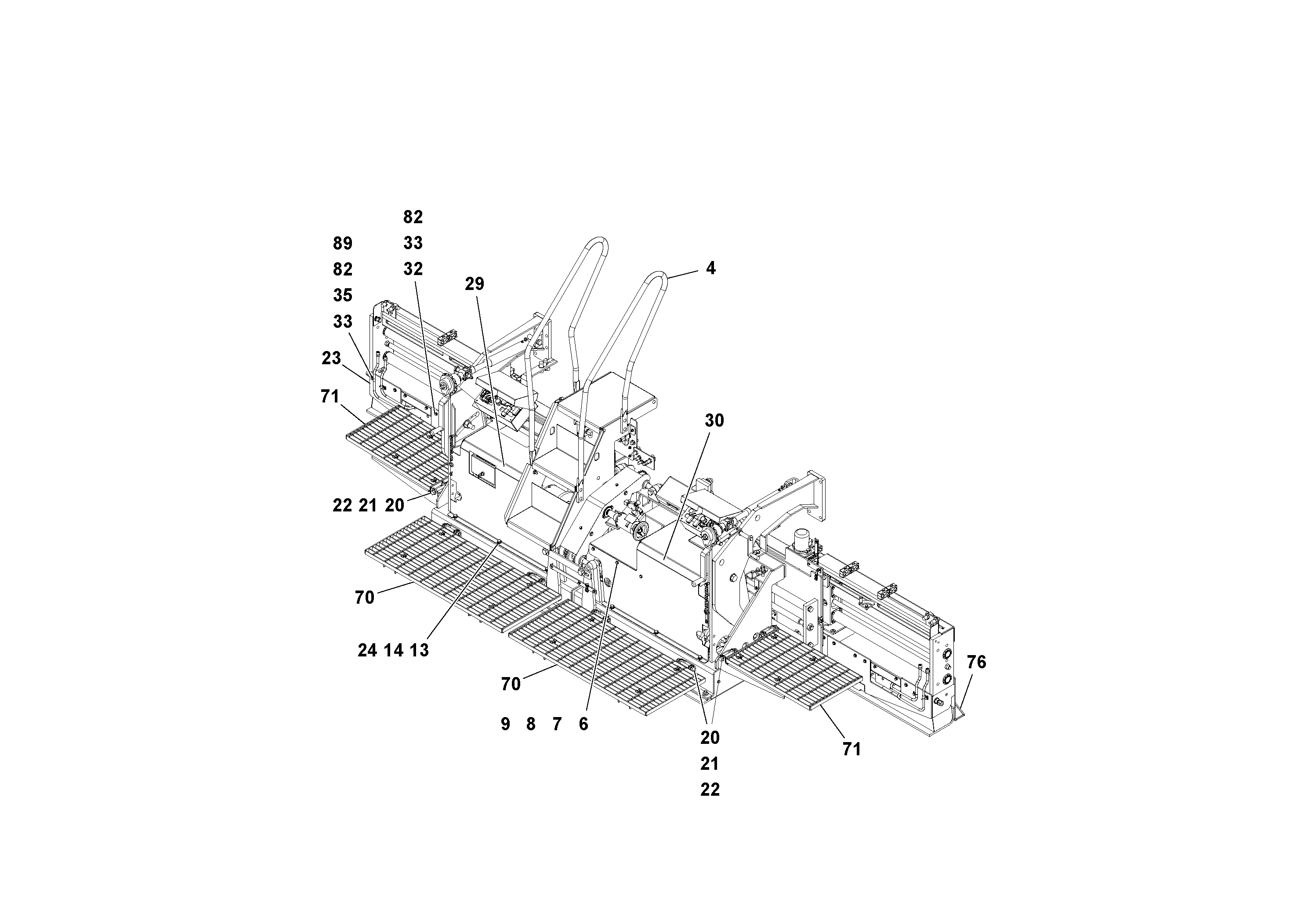 Схема запчастей Volvo Ultimat - 103754 Screed Assembly ULTIMAT 16 ULTIMAT 8/16