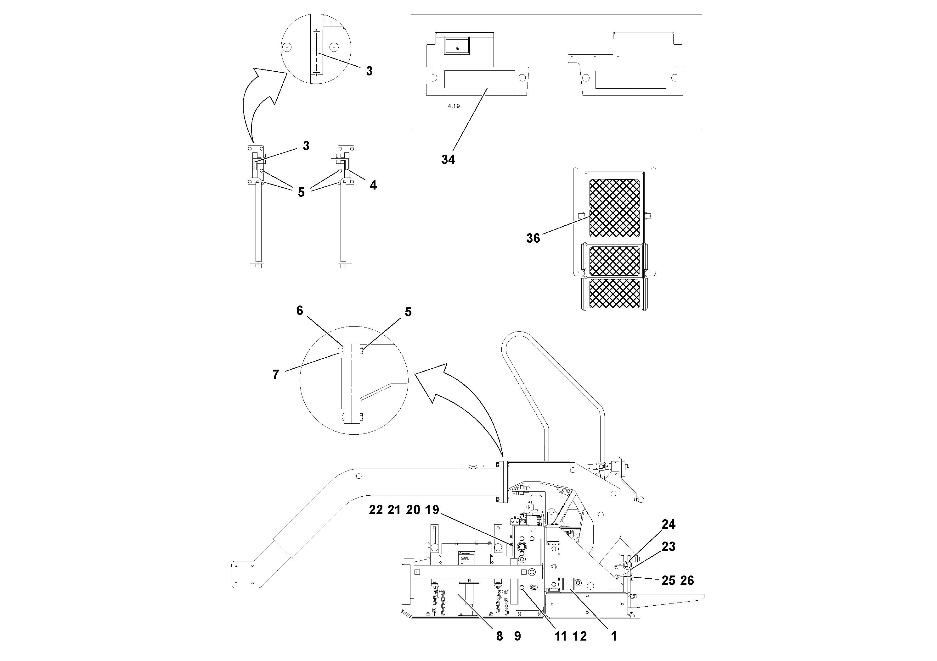 Схема запчастей Volvo Ultimat - 40247 Screed Assembly ULTIMAT 16 ULTIMAT 8/16