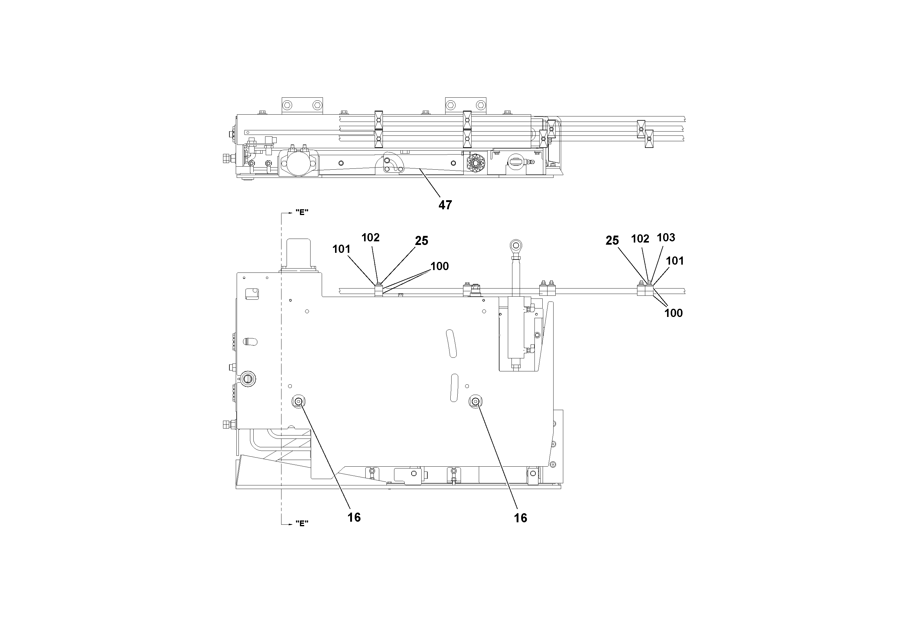 Схема запчастей Volvo Ultimat - 47174 4 Extension Assembly ULTIMAT 16 ULTIMAT 8/16