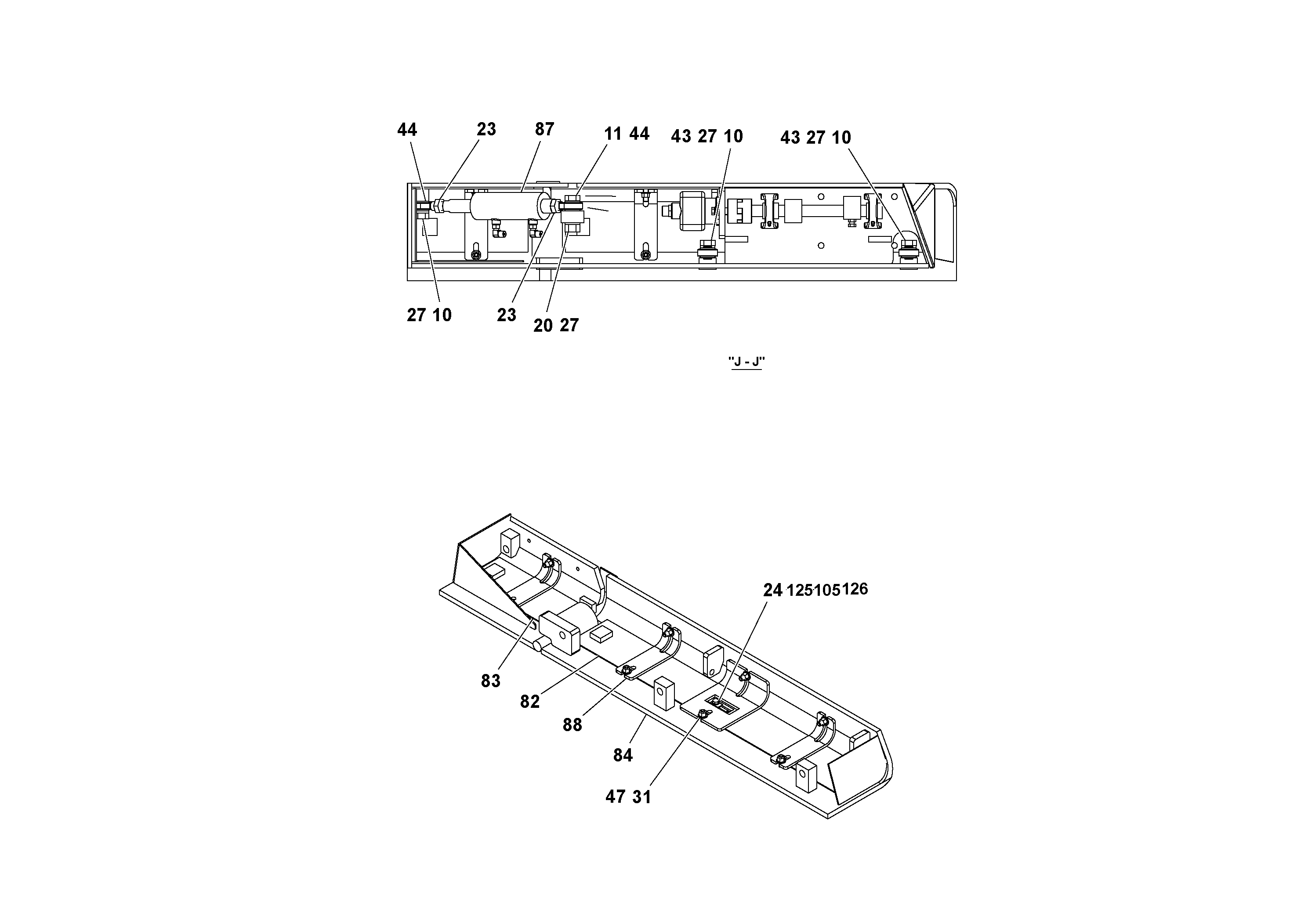 Схема запчастей Volvo Ultimat - 48171 4 Extension Assembly ULTIMAT 16 ULTIMAT 8/16