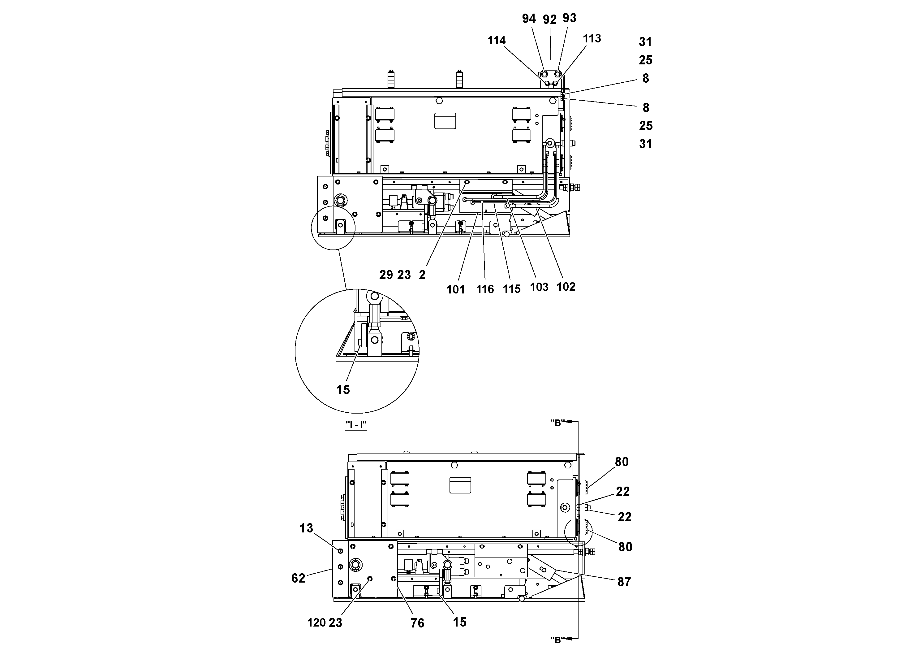Схема запчастей Volvo Ultimat - 48172 4 Extension Assembly ULTIMAT 16 ULTIMAT 8/16