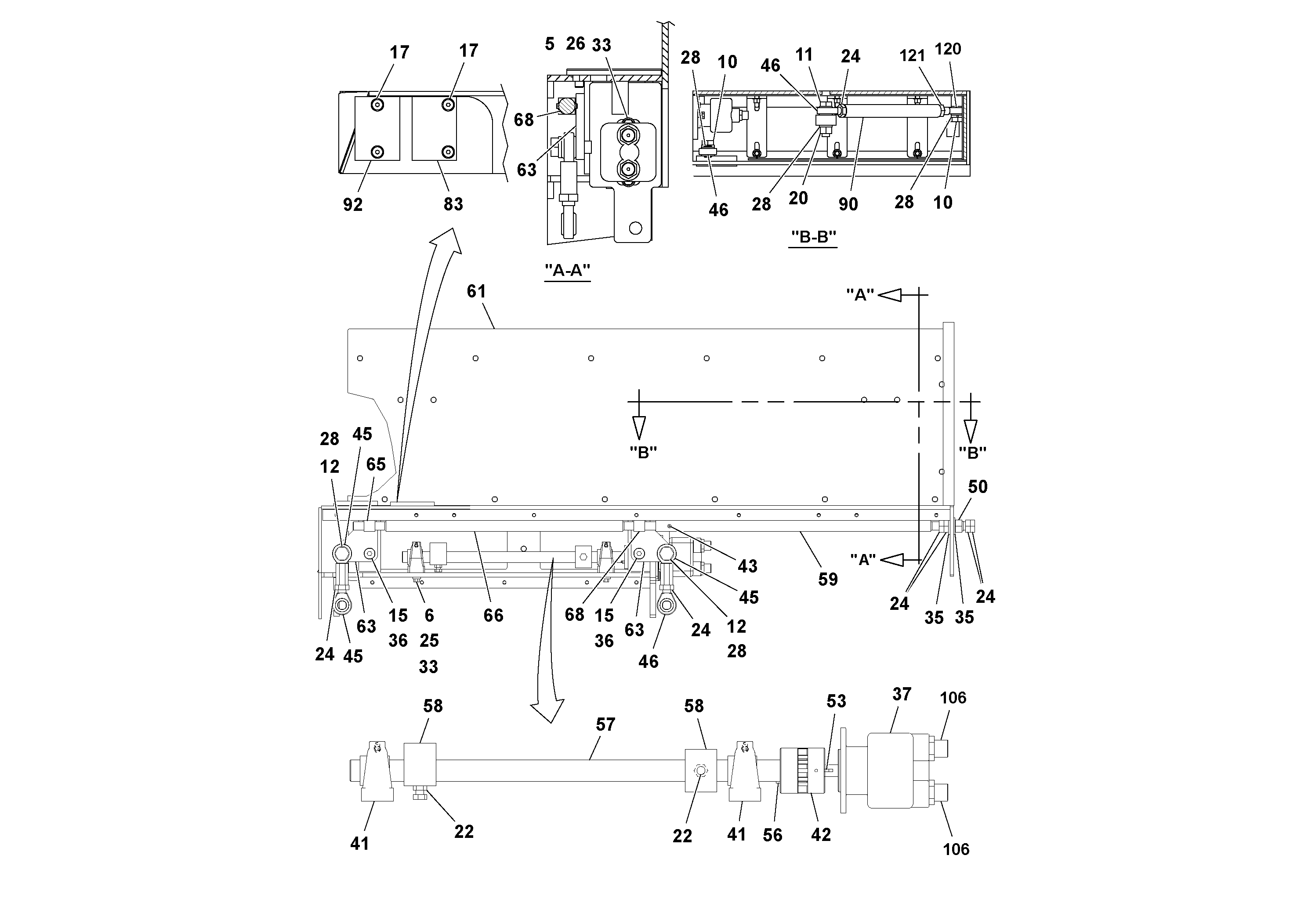Схема запчастей Volvo Ultimat - 55645 5 Extension Asssembly ULTIMAT 20 ULTIMAT 10/20