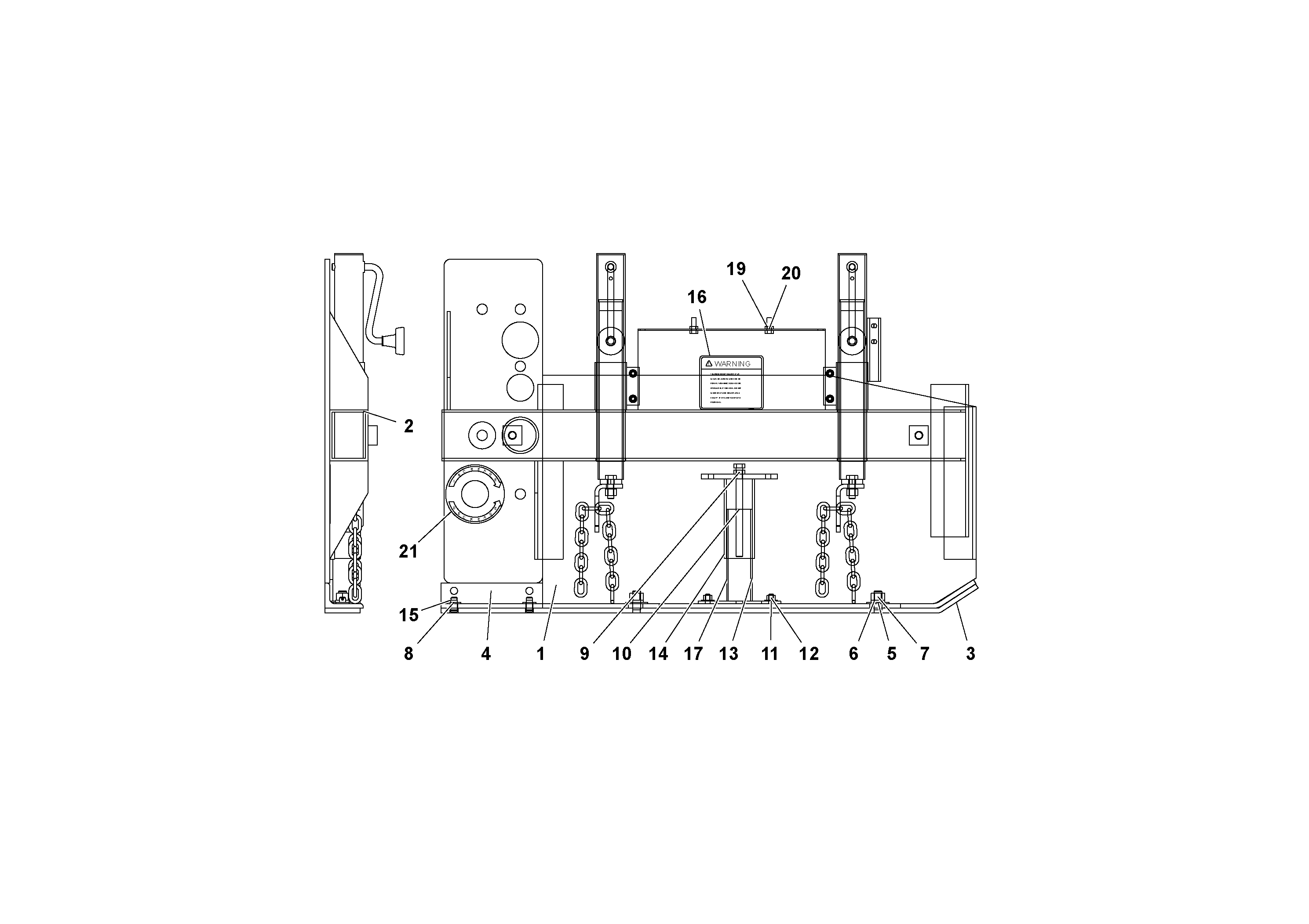 Схема запчастей Volvo Ultimat - 100438 Edger Assembly ULTIMAT 20 ULTIMAT 10/20