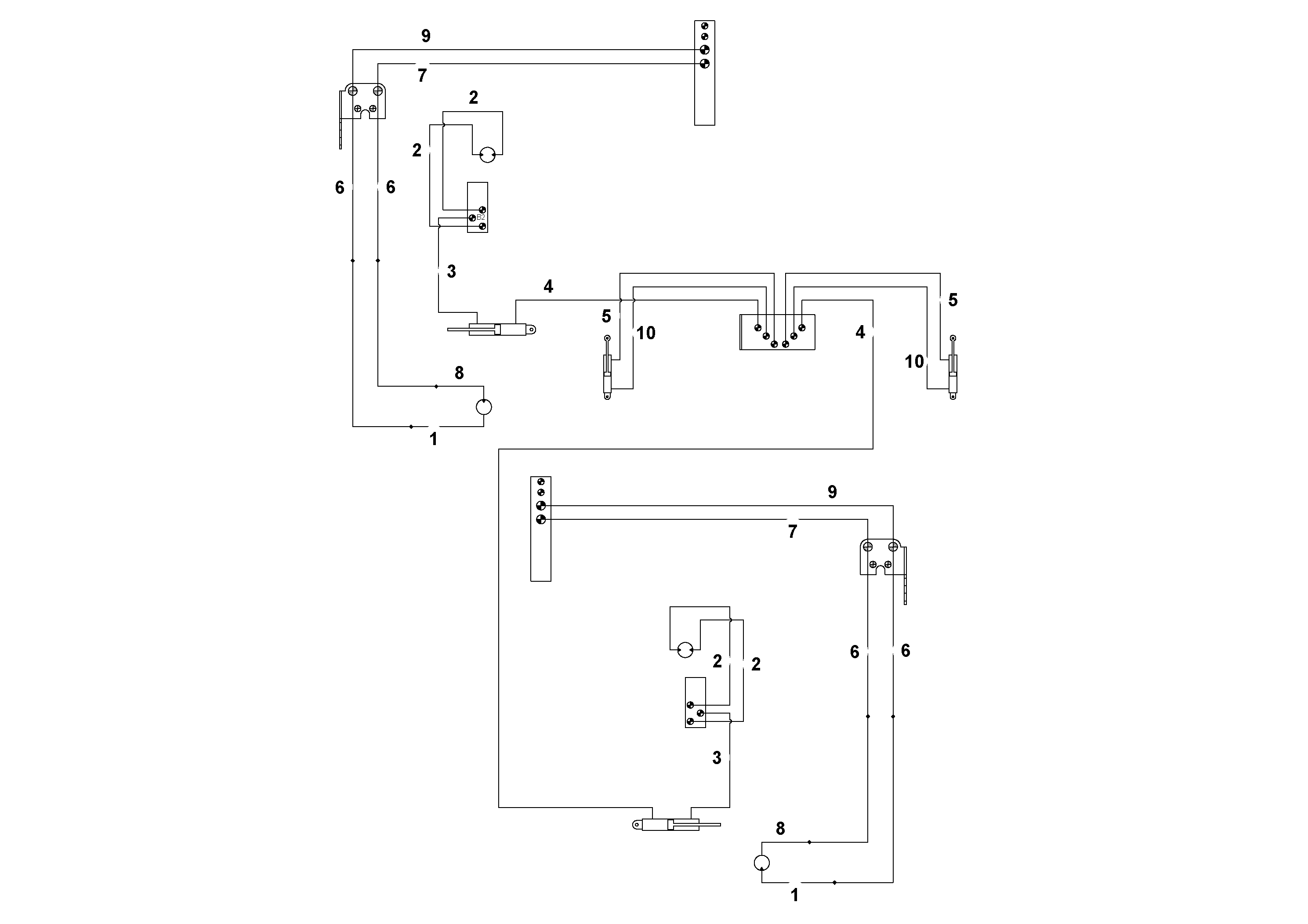 Схема запчастей Volvo Ultimat - 47966 Extension Hose Kit ULTIMAT 20 ULTIMAT 10/20