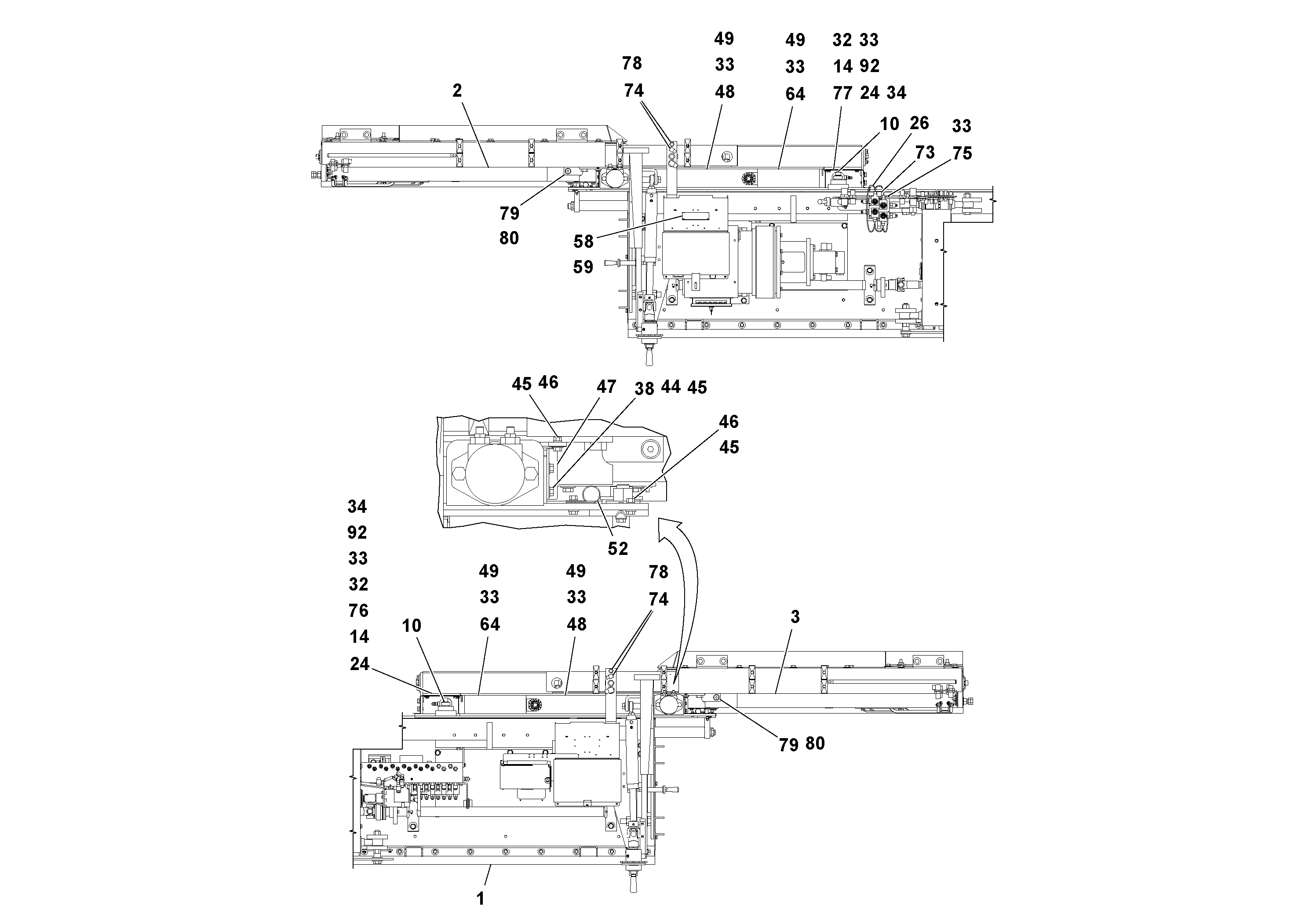 Схема запчастей Volvo Ultimat - 12759 Screed Assembly ULTIMAT 20 ULTIMAT 10/20