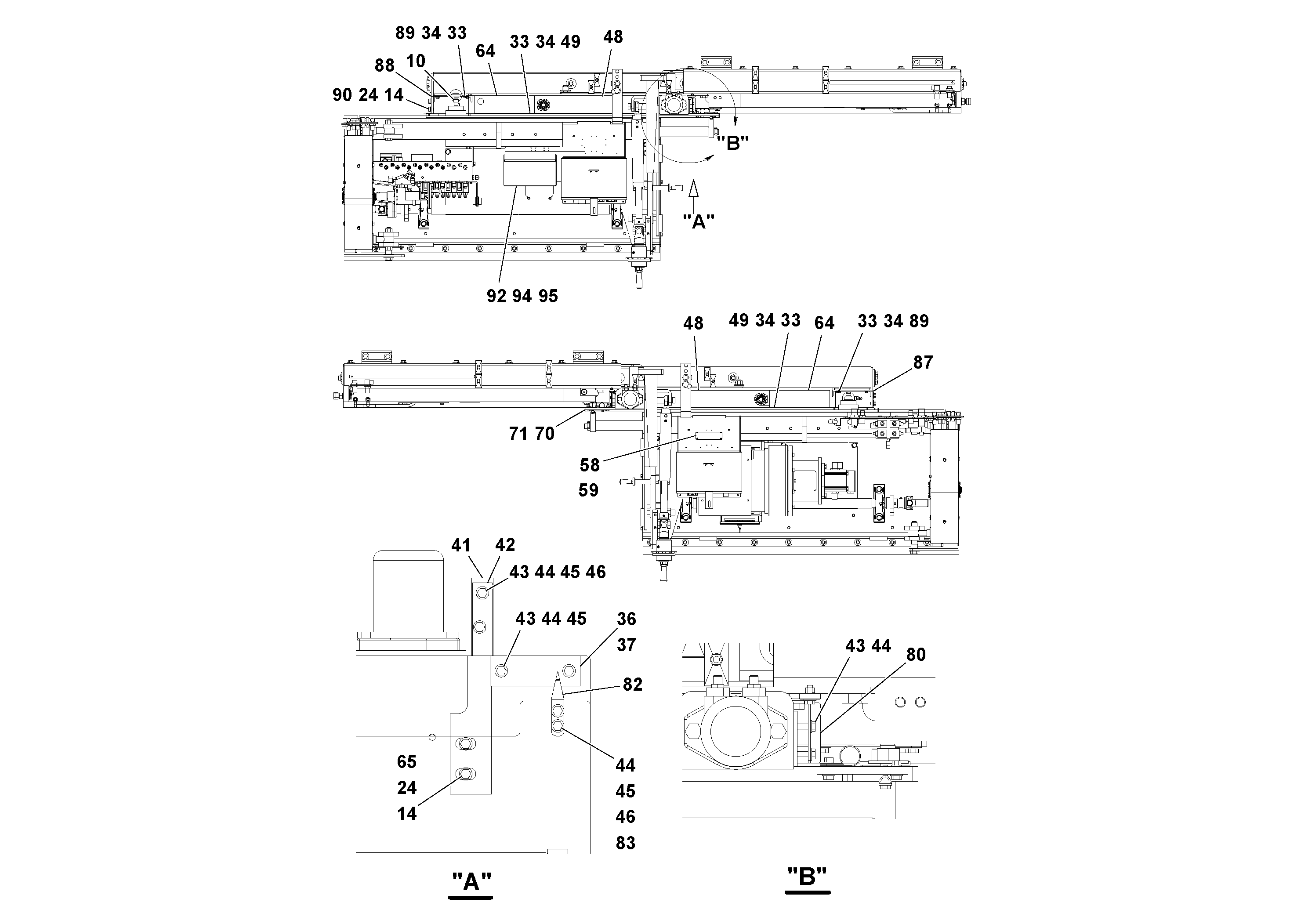 Схема запчастей Volvo Ultimat - 38667 Screed Assembly ULTIMAT 20 ULTIMAT 10/20