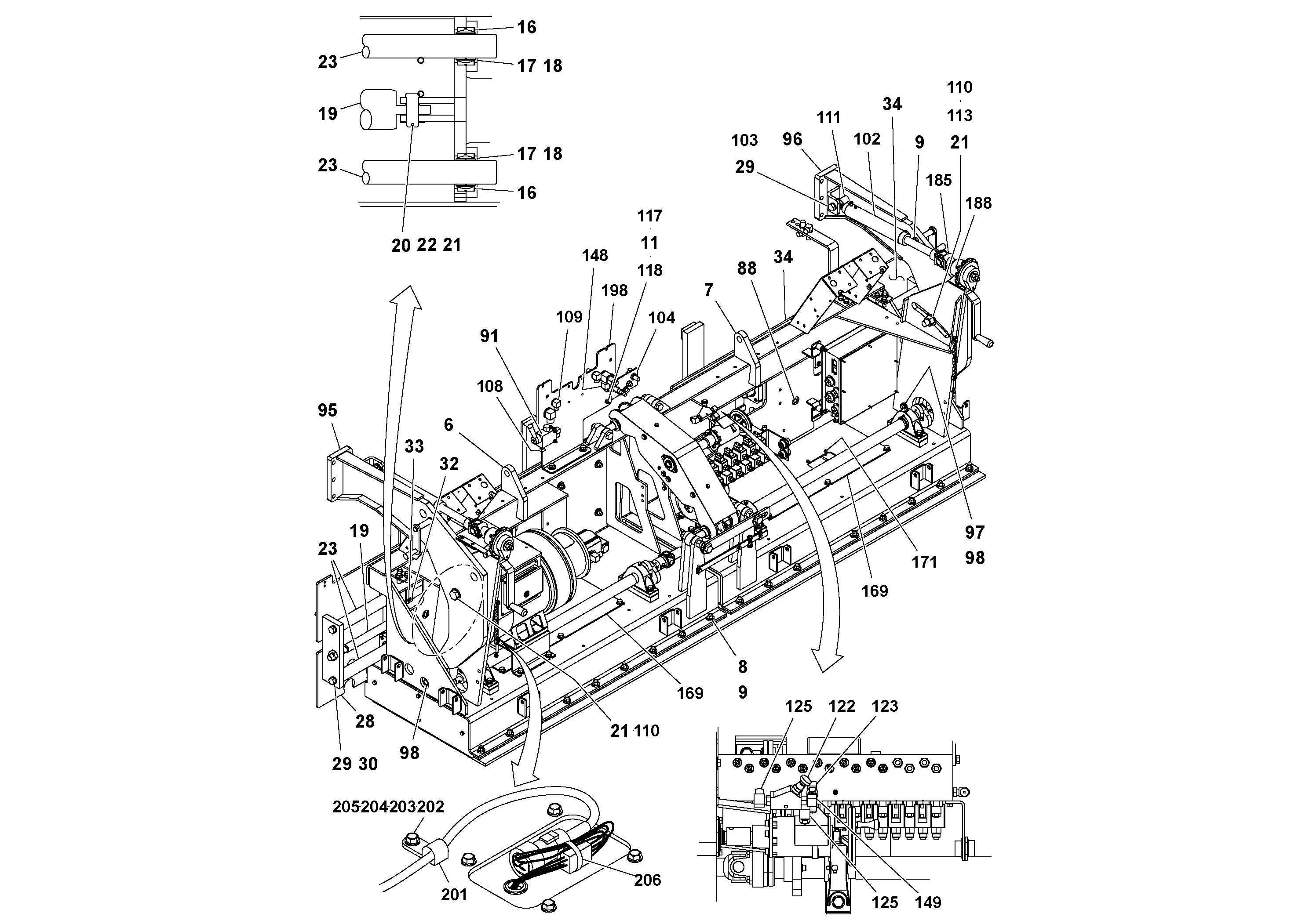 Схема запчастей Volvo Ultimat - 49715 10 ft. Main Screed Assembly ULTIMAT 20 ULTIMAT 10/20