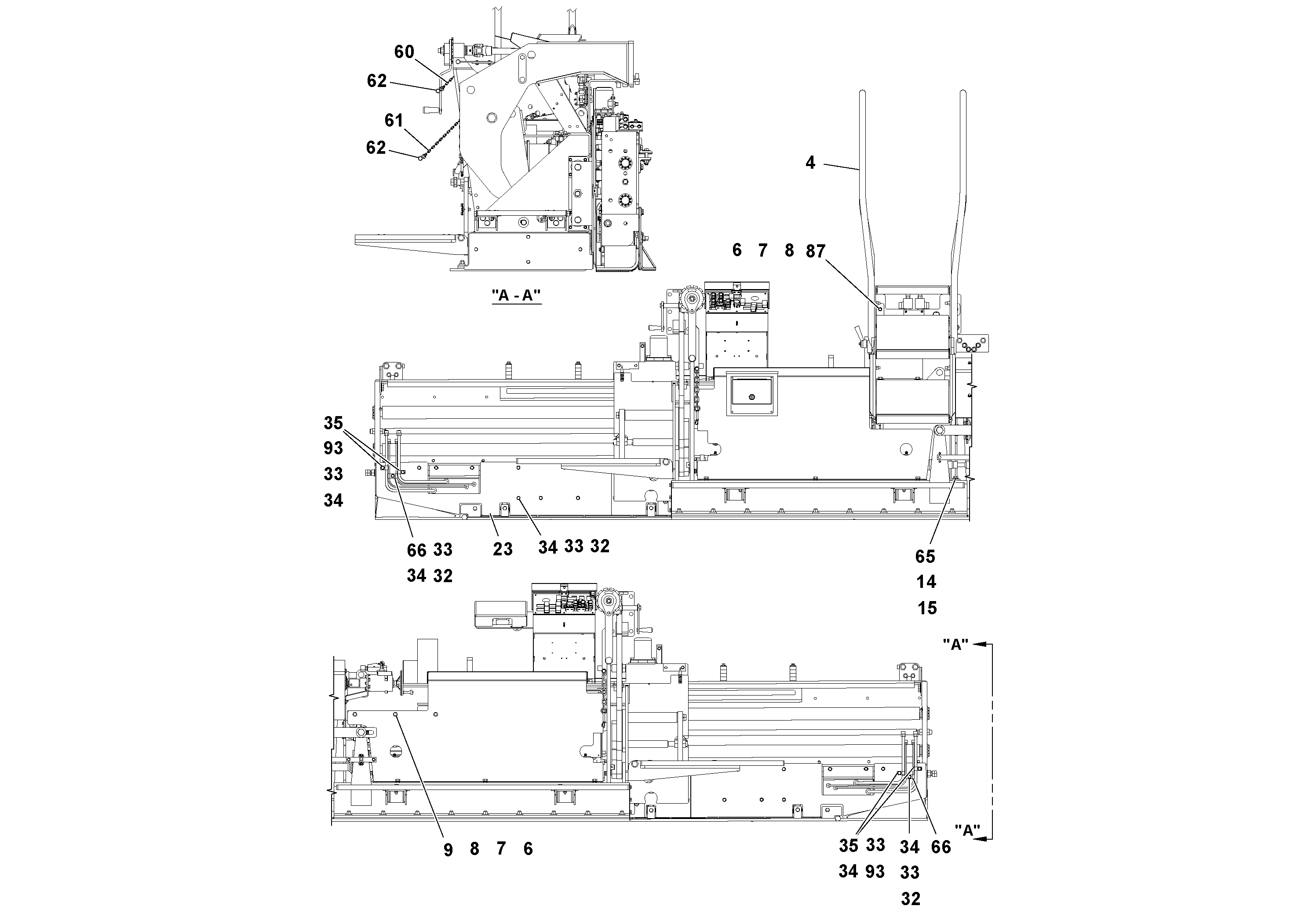Схема запчастей Volvo Ultimat - 51456 Screed Assembly ULTIMAT 20 ULTIMAT 10/20