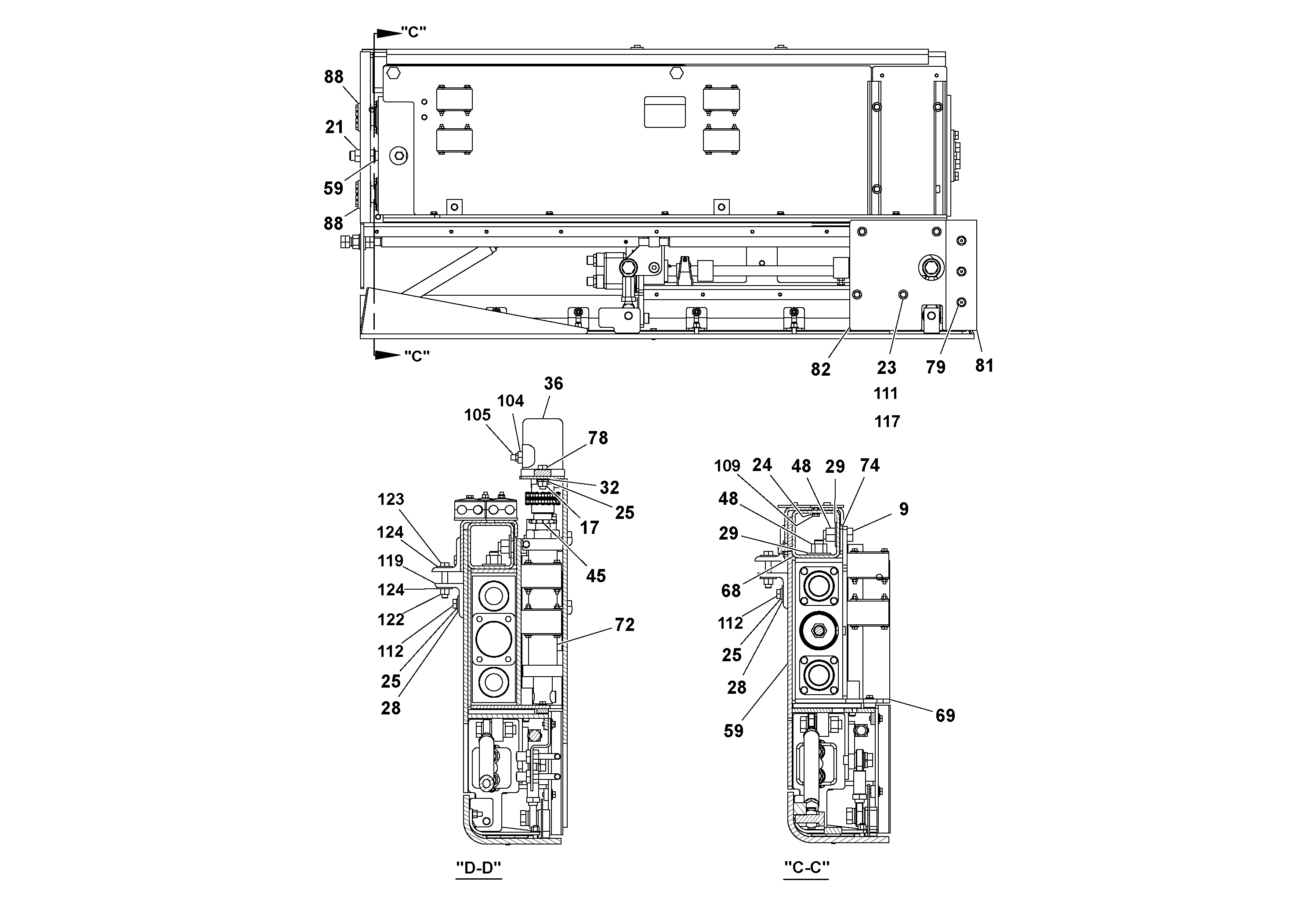 Схема запчастей Volvo Ultimat - 33229 5 Extension Assembly ULTIMAT 20 ULTIMAT 10/20