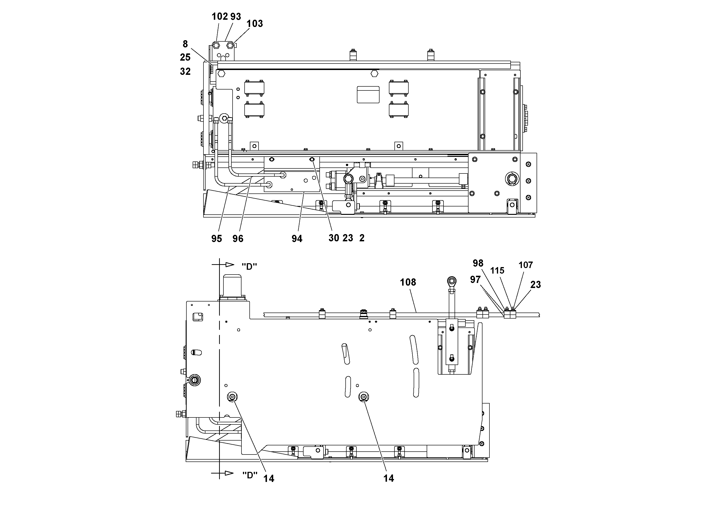 Схема запчастей Volvo Ultimat - 43343 5 Extension Assembly ULTIMAT 20 ULTIMAT 10/20