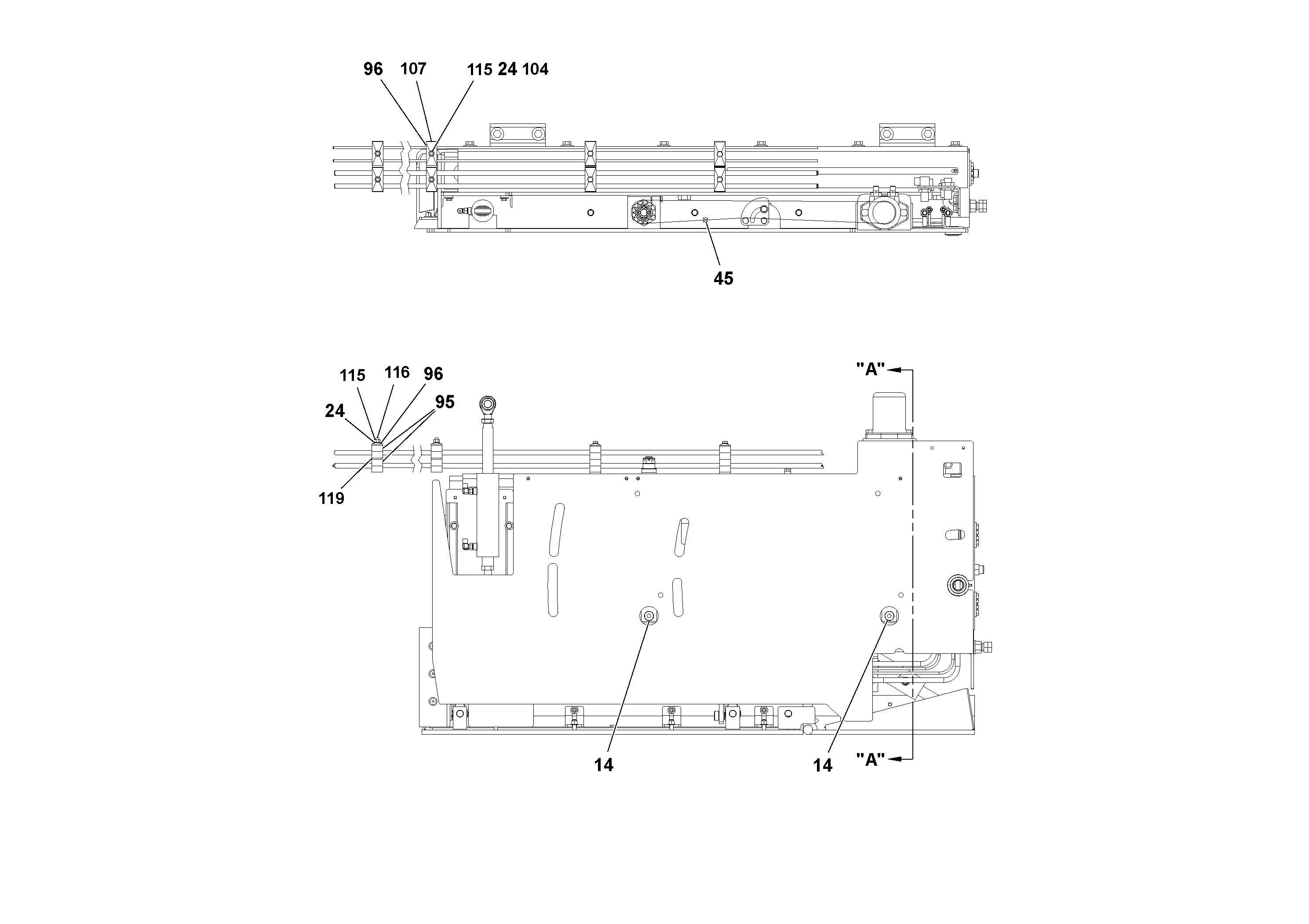 Схема запчастей Volvo Ultimat - 47915 5 Extension Assembly ULTIMAT 20 ULTIMAT 10/20