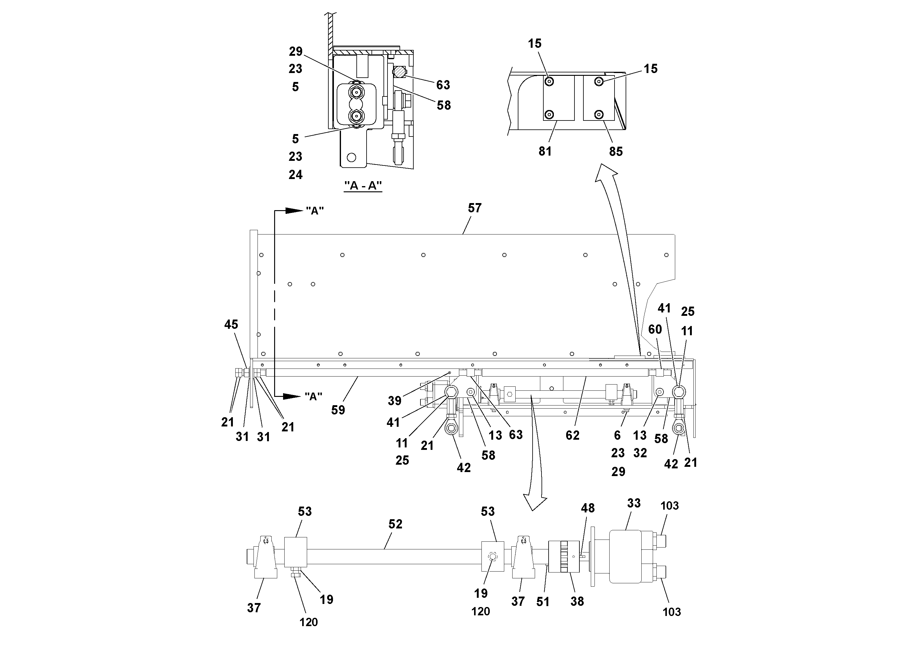 Схема запчастей Volvo Ultimat - 47919 5 Extension Assembly ULTIMAT 20 ULTIMAT 10/20