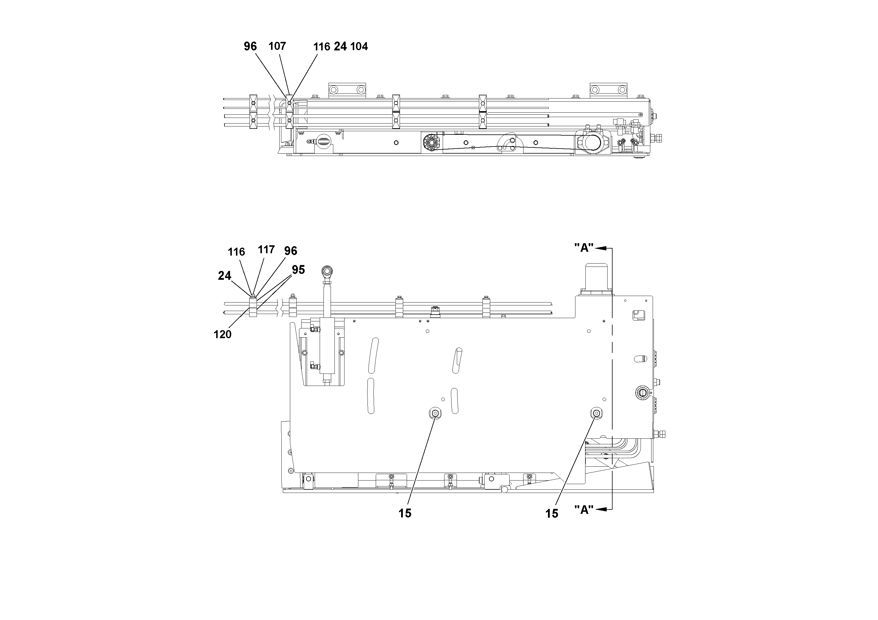 Схема запчастей Volvo Ultimat - 50735 5 Extension Assembly ULTIMAT 20 ULTIMAT 10/20