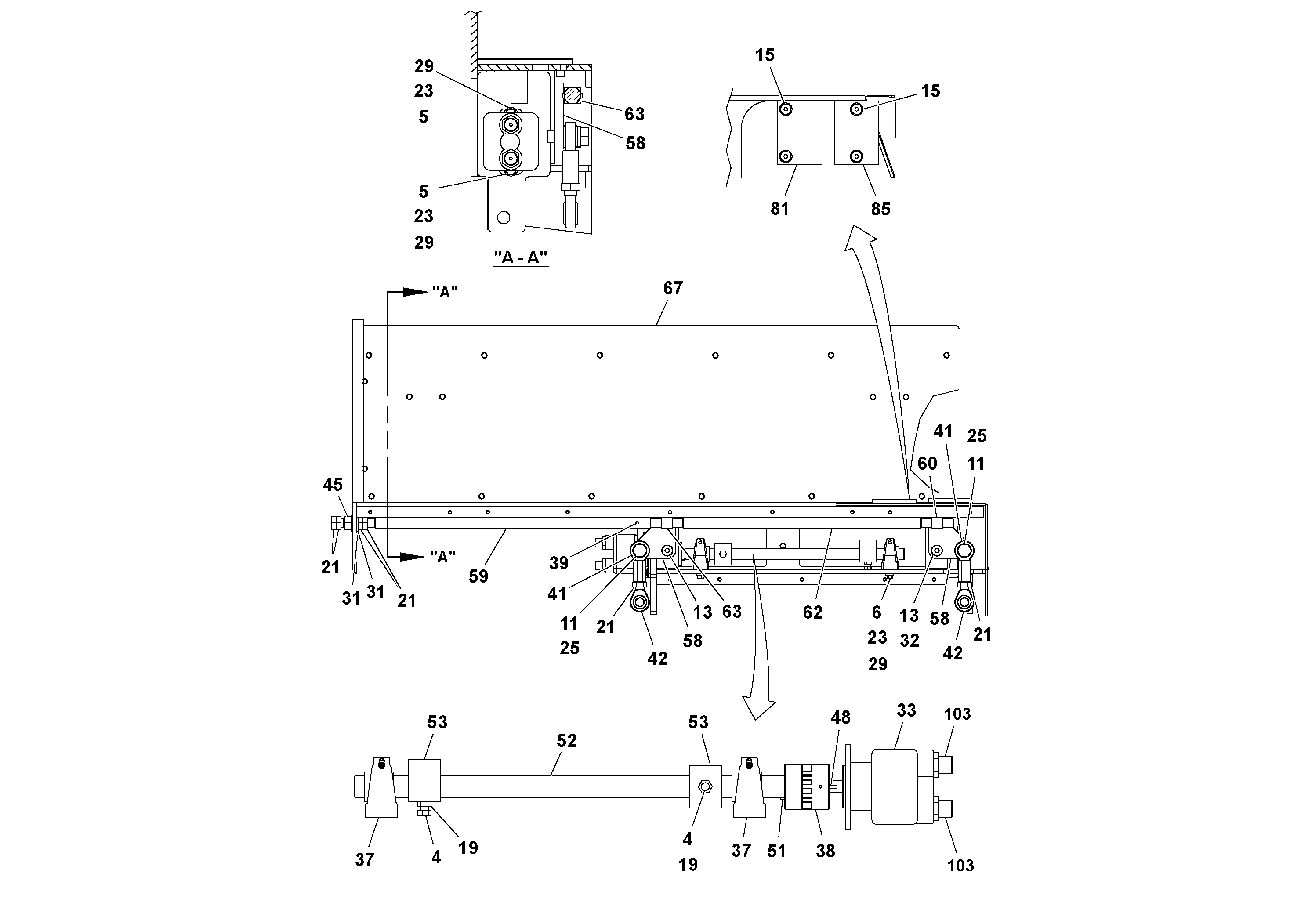 Схема запчастей Volvo Ultimat - 50739 5 Extension Assembly ULTIMAT 20 ULTIMAT 10/20