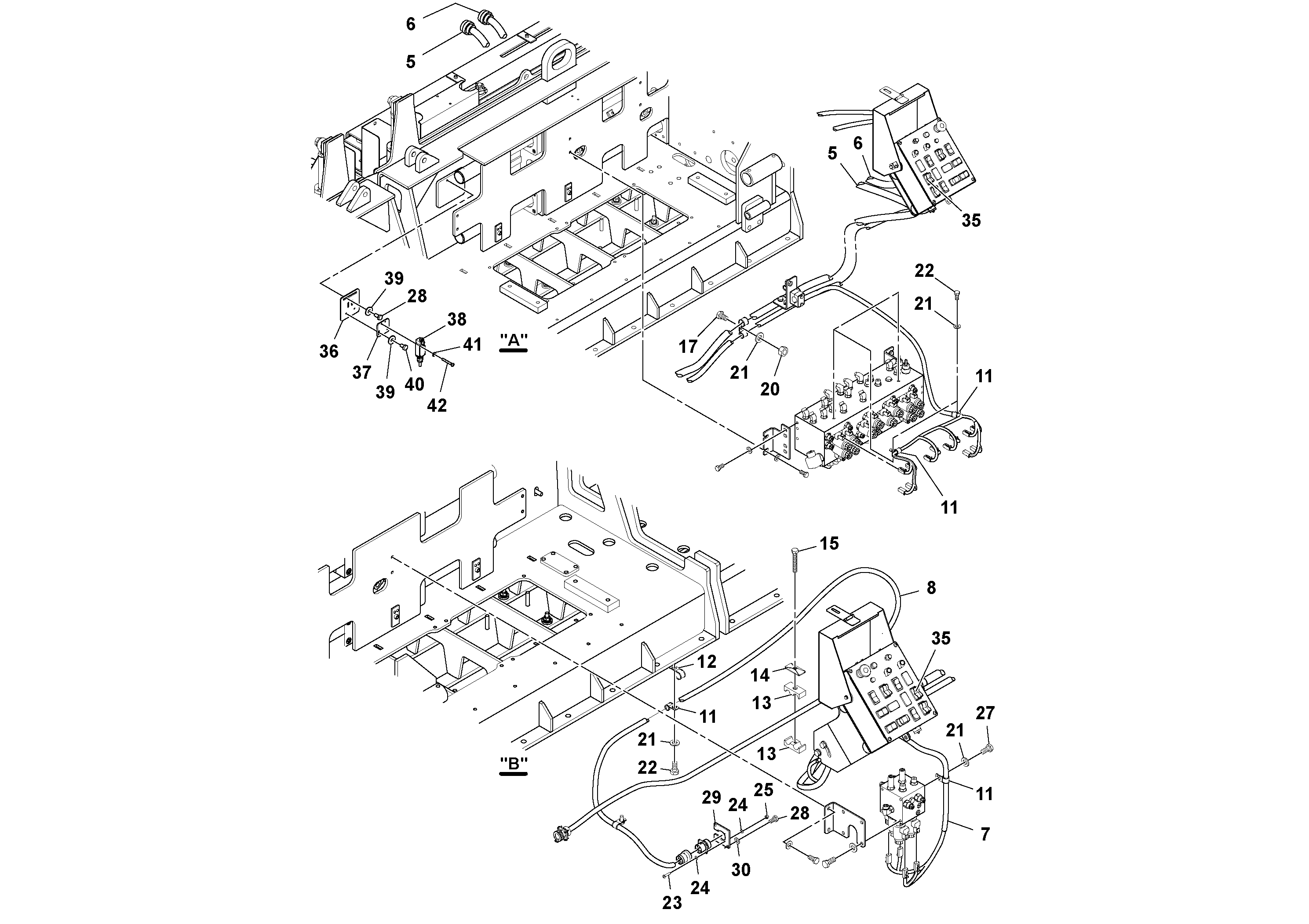 Схема запчастей Volvo Ultimat - 73072 Electrical Installation ULTIMAT 200