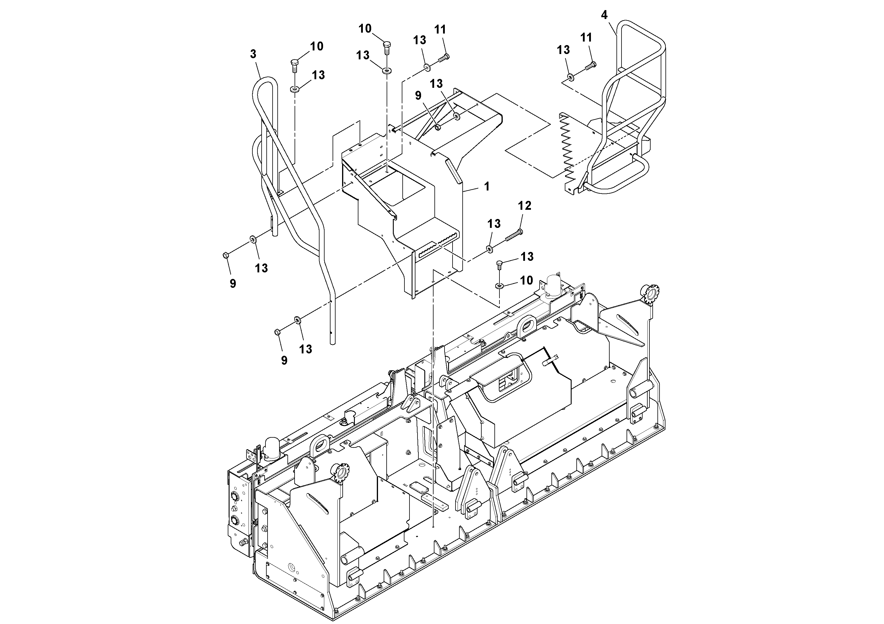 Схема запчастей Volvo Ultimat - 74044 Step Installation ULTIMAT 200