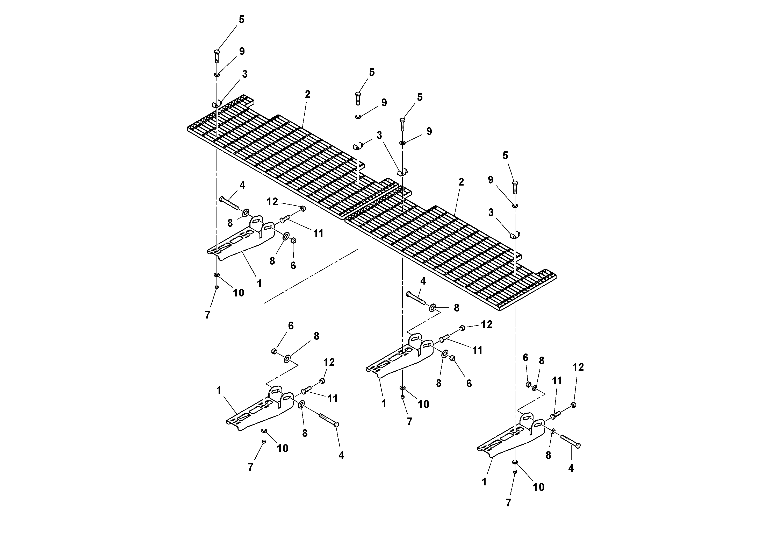Схема запчастей Volvo Ultimat - 72377 Walkway ULTIMAT 200
