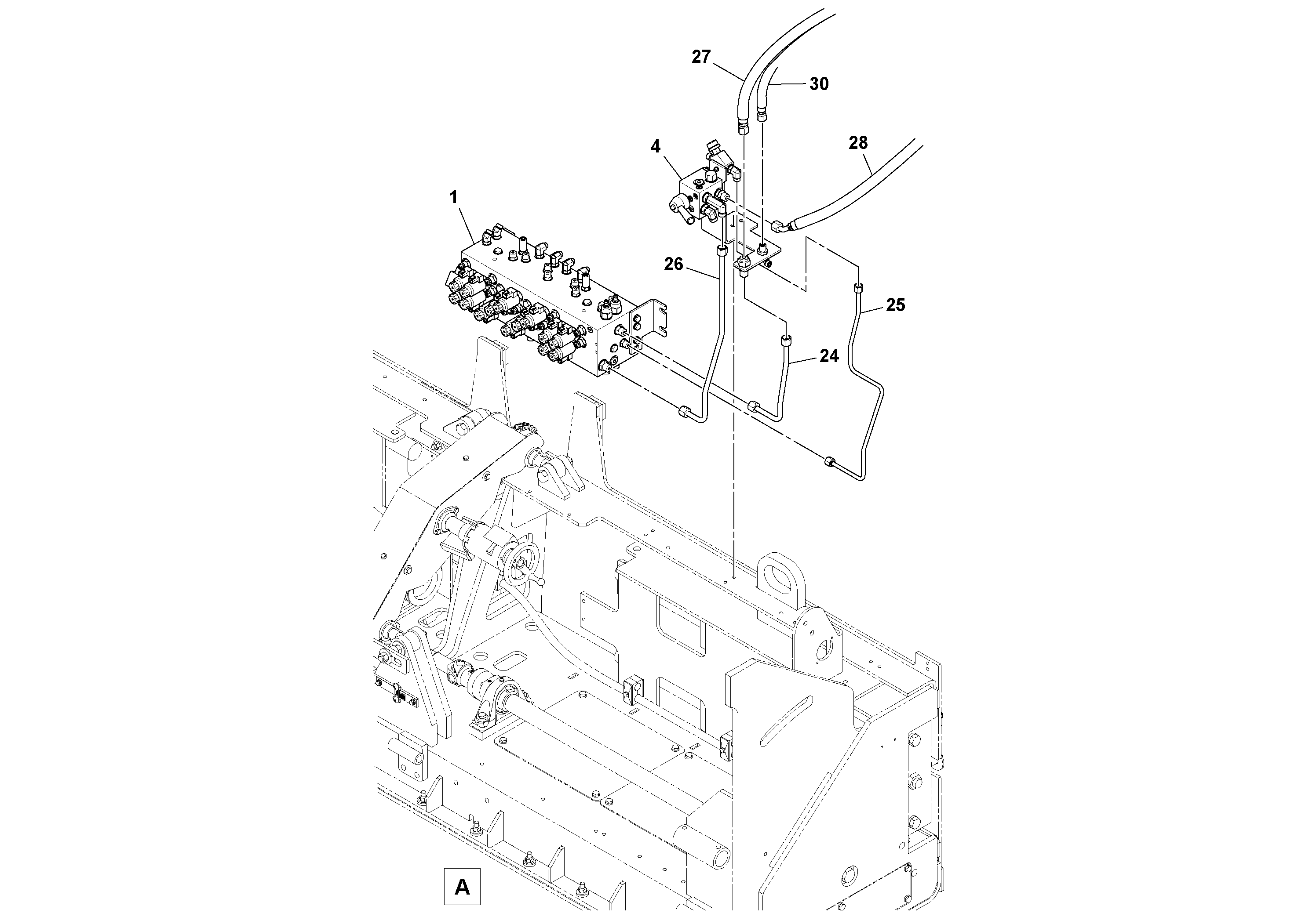 Схема запчастей Volvo Ultimat - 79538 Hydraulic valve Assembly ULTIMAT 200