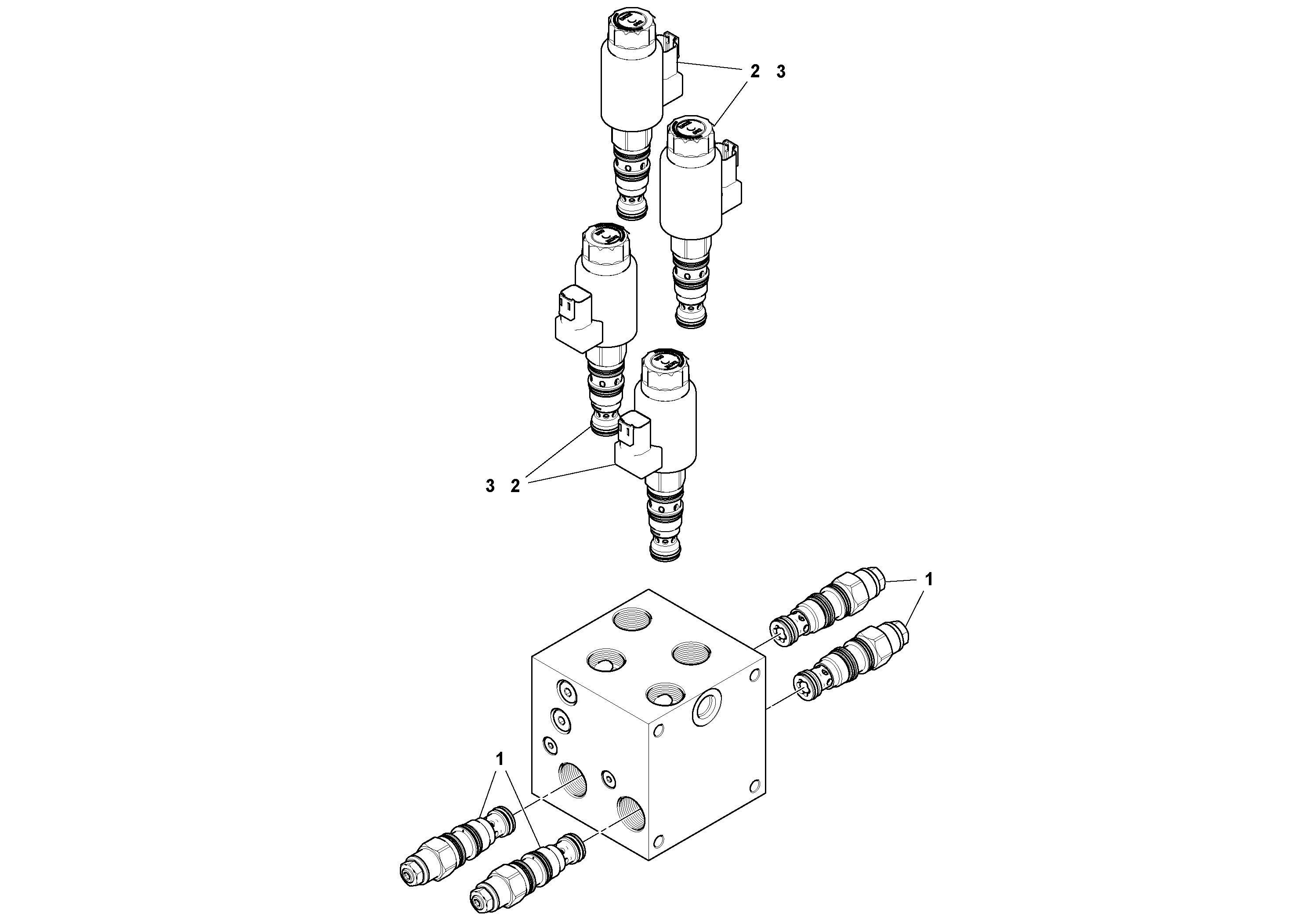 Схема запчастей Volvo Ultimat - 76964 Manifold Assembly ULTIMAT 200