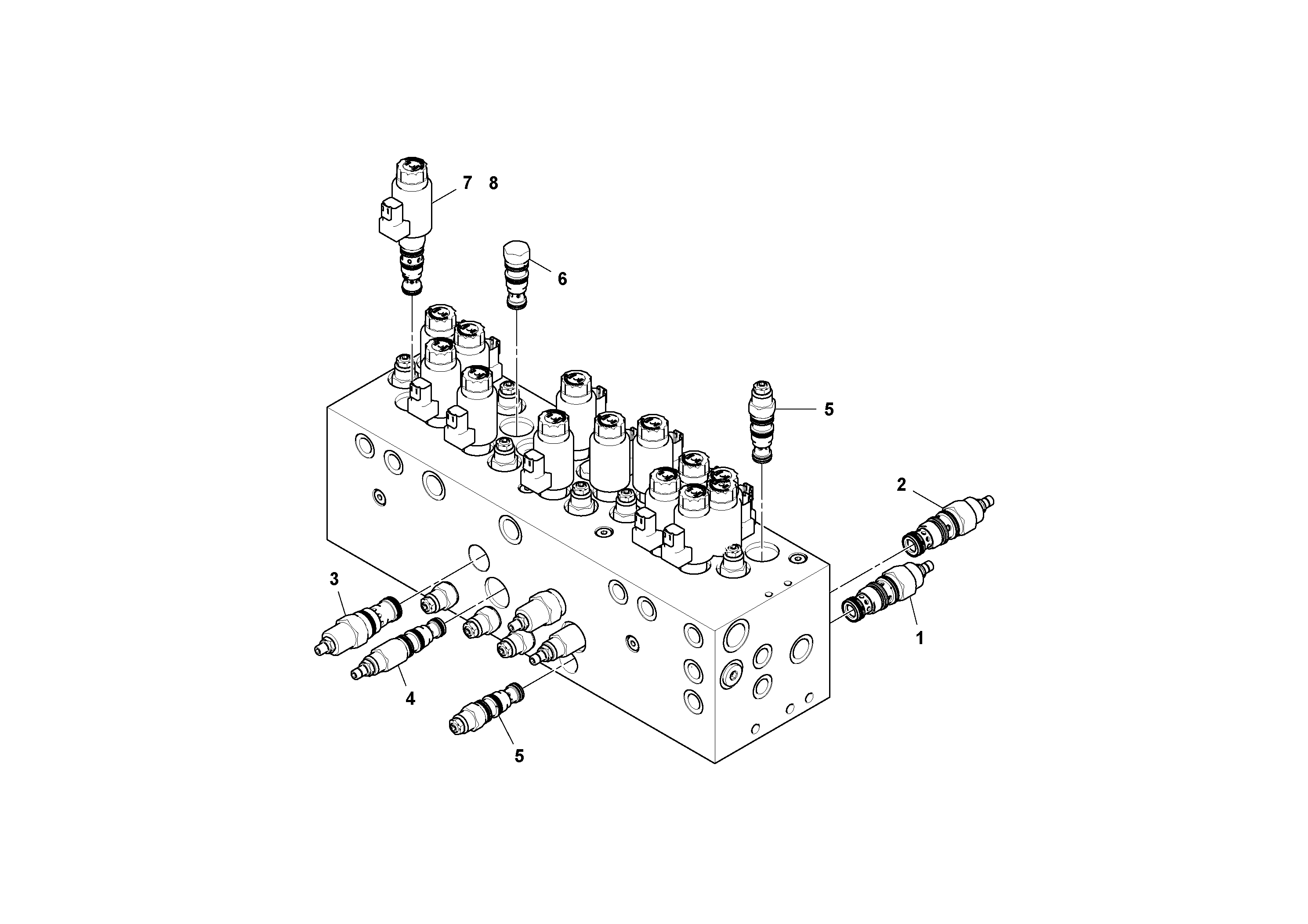 Схема запчастей Volvo Ultimat - 80032 Manifold Assembly ULTIMAT 200