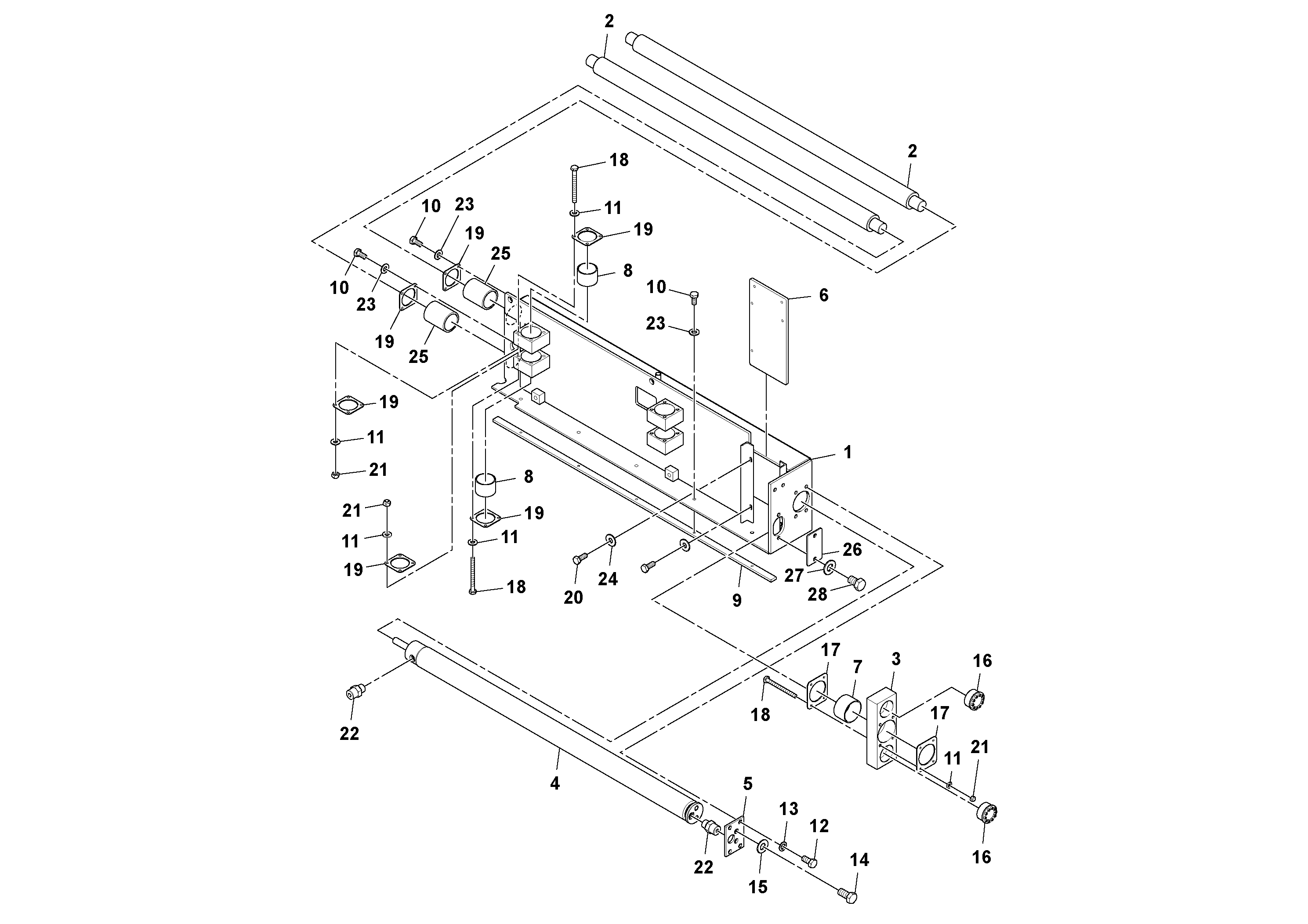 Схема запчастей Volvo Ultimat - 75473 4 Primary Extension Assembly ULTIMAT 200