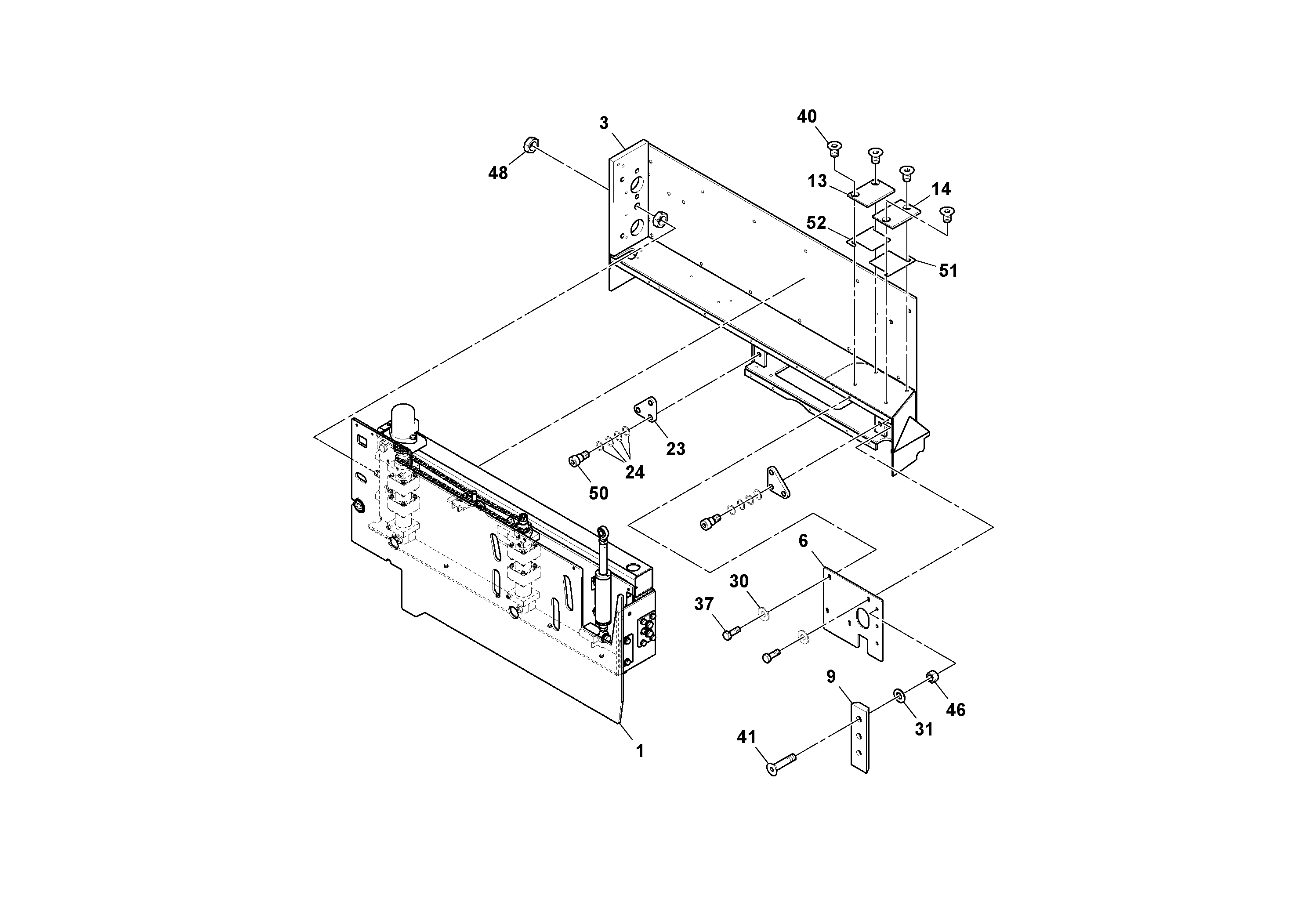 Схема запчастей Volvo Ultimat - 77274 Extension Assembly ULTIMAT 200