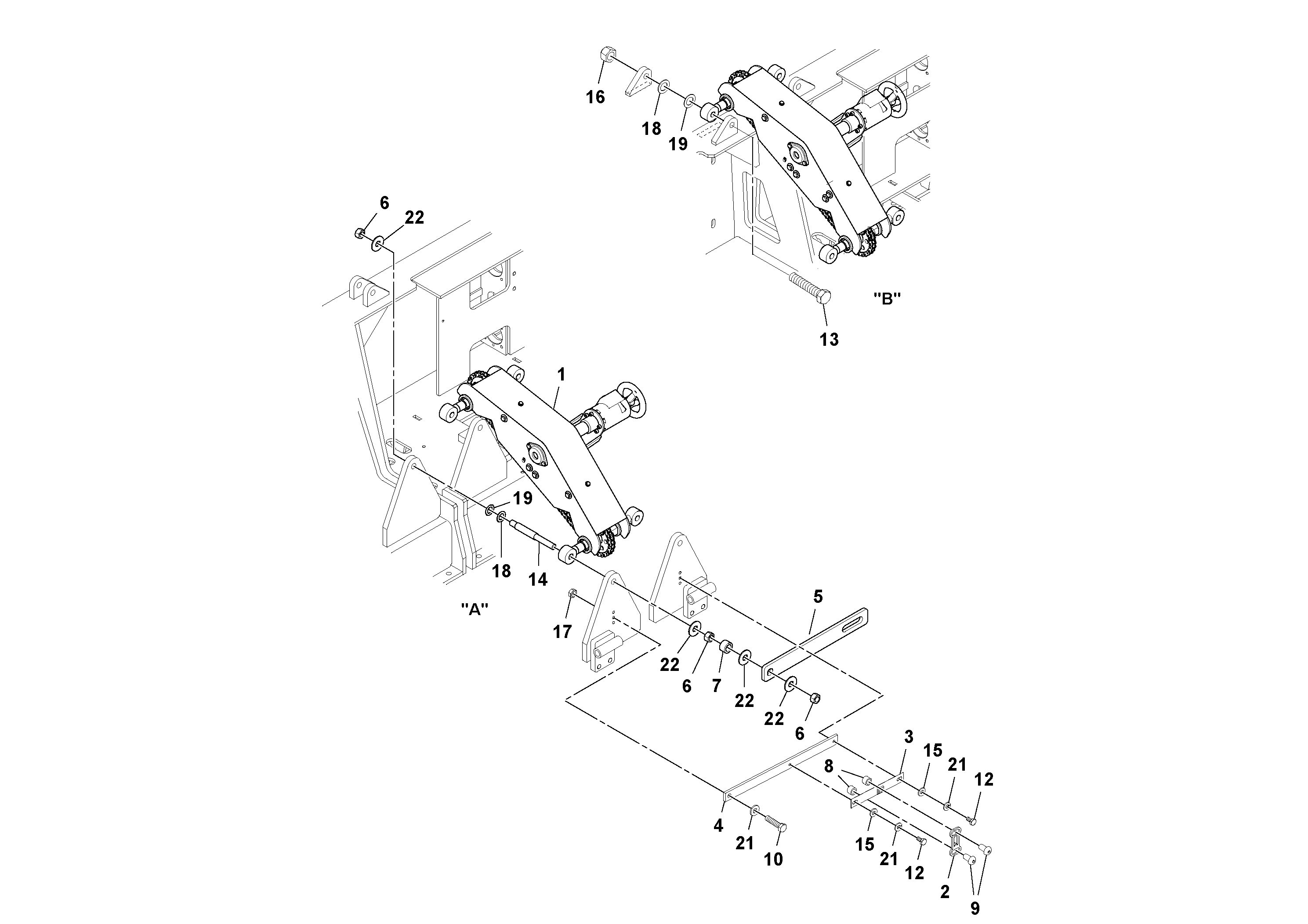 Схема запчастей Volvo Ultimat - 77347 Power Crown Installation ULTIMAT 200