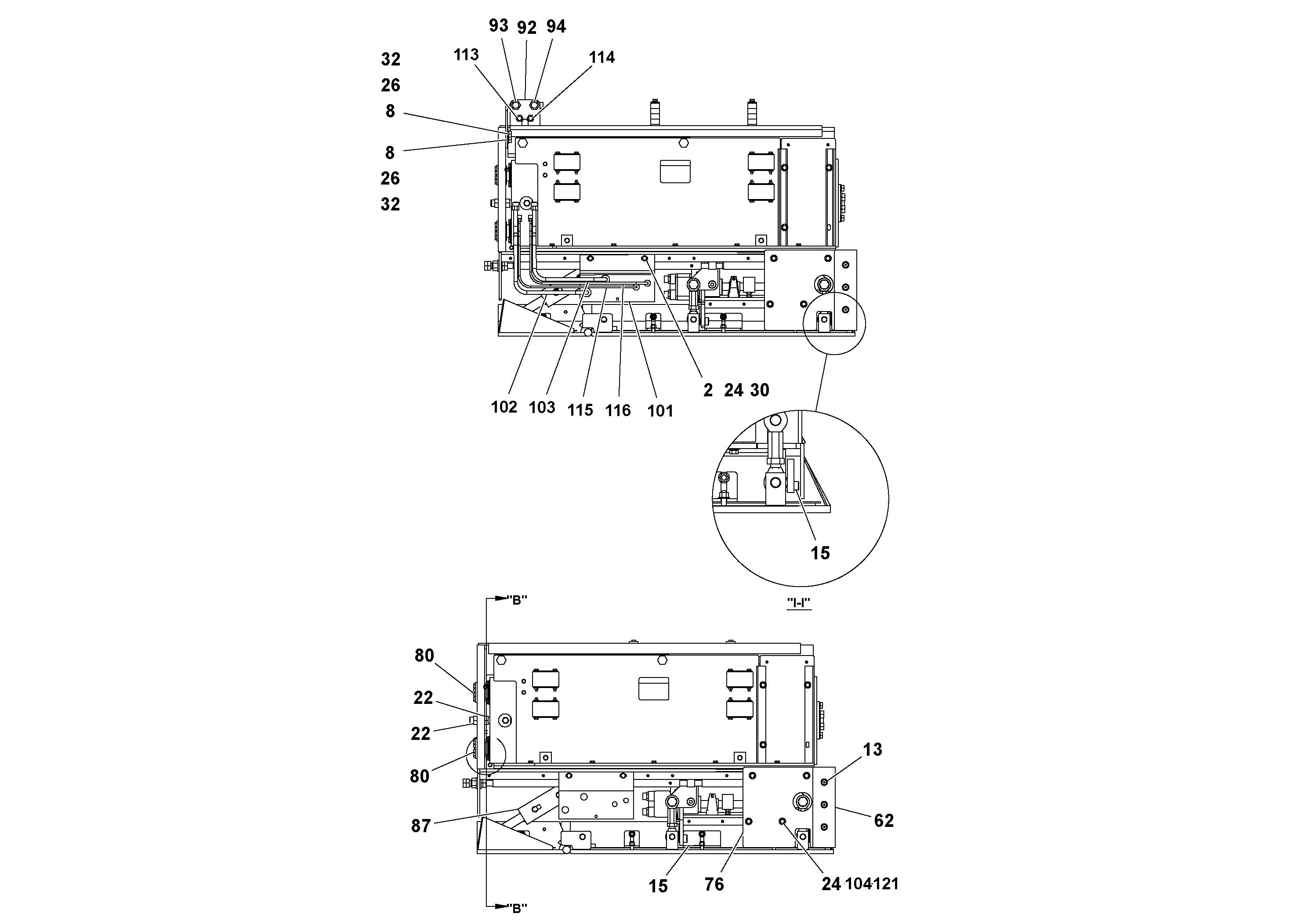 Схема запчастей Volvo Ultimat - 48437 4 Extension Assembly ULTIMAT 16 ULTIMAT 8/16