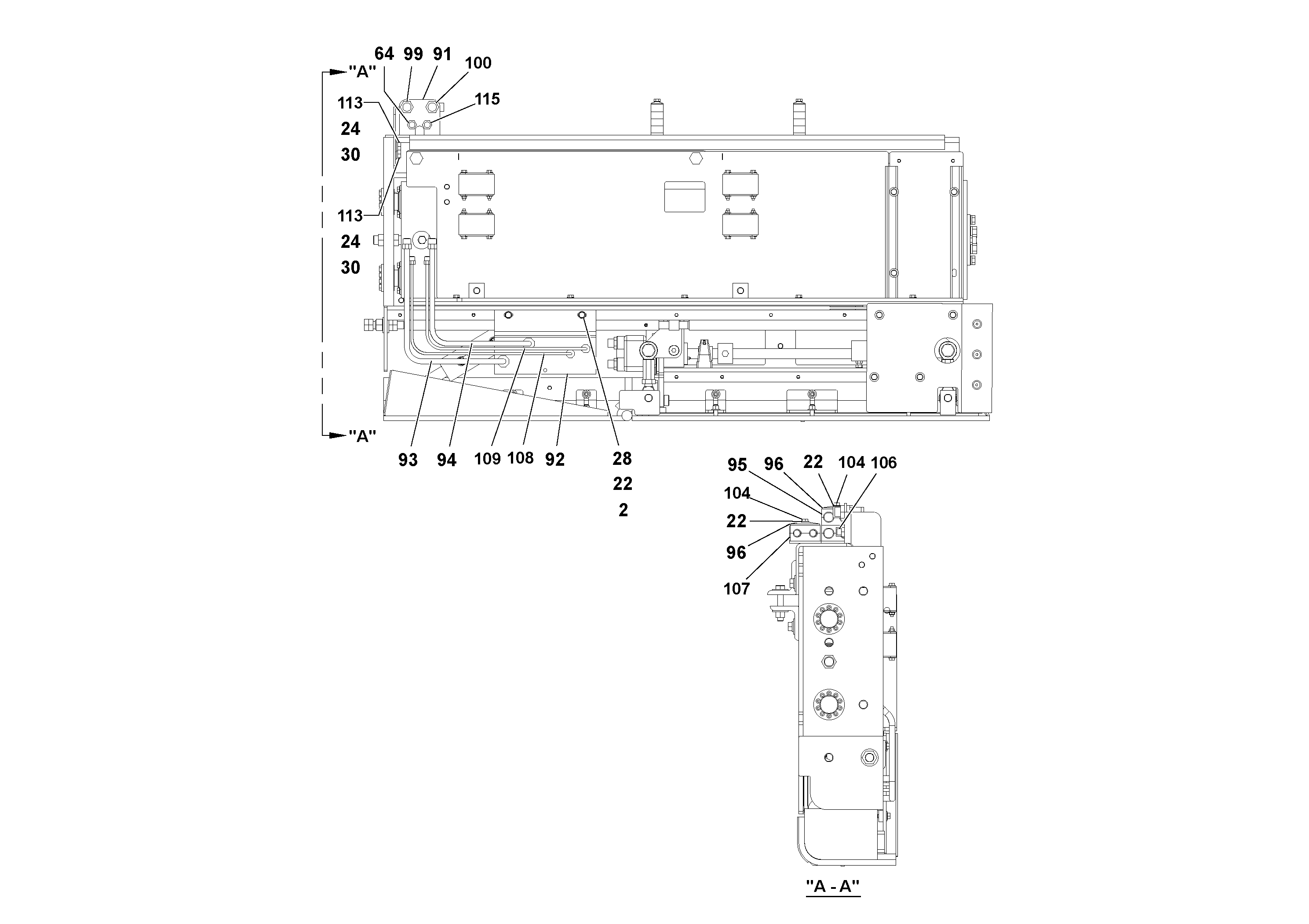 Схема запчастей Volvo Ultimat - 52229 5 Extension Assembly ULTIMAT 20 ULTIMAT 10/20
