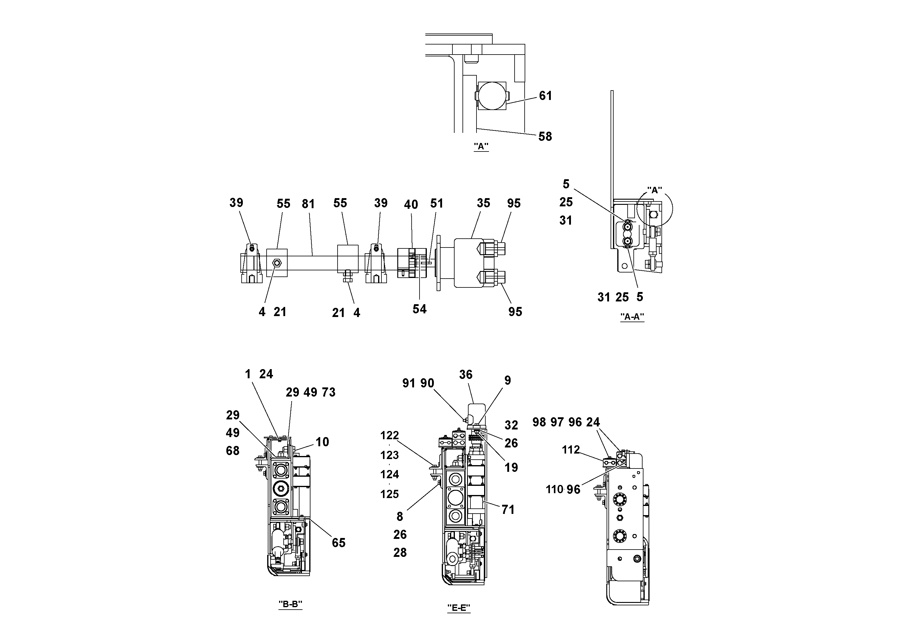 Схема запчастей Volvo Ultimat - 48447 4 Extension Assembly ULTIMAT 16 ULTIMAT 8/16