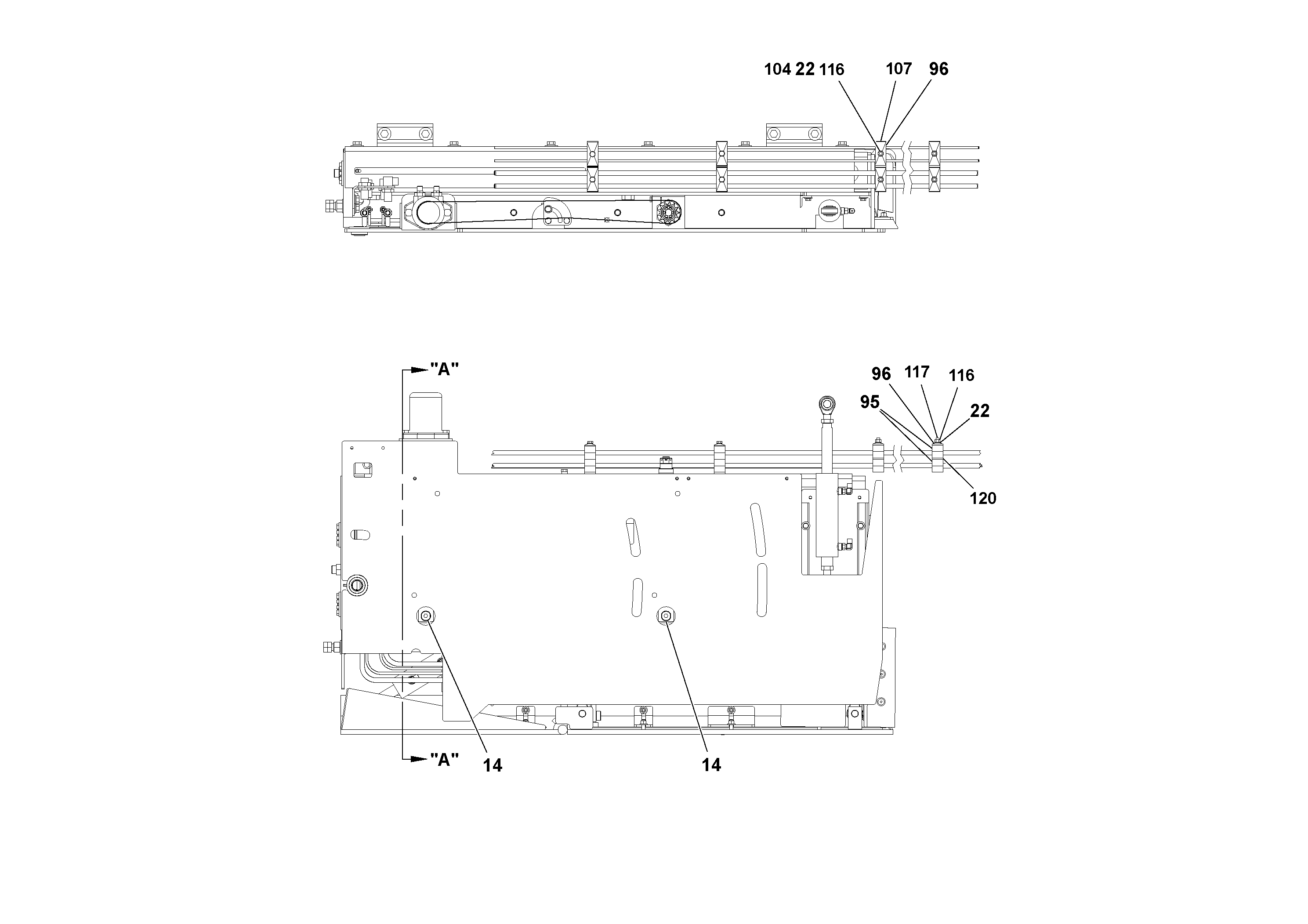 Схема запчастей Volvo Ultimat - 52233 5 Extension Assembly ULTIMAT 20 ULTIMAT 10/20