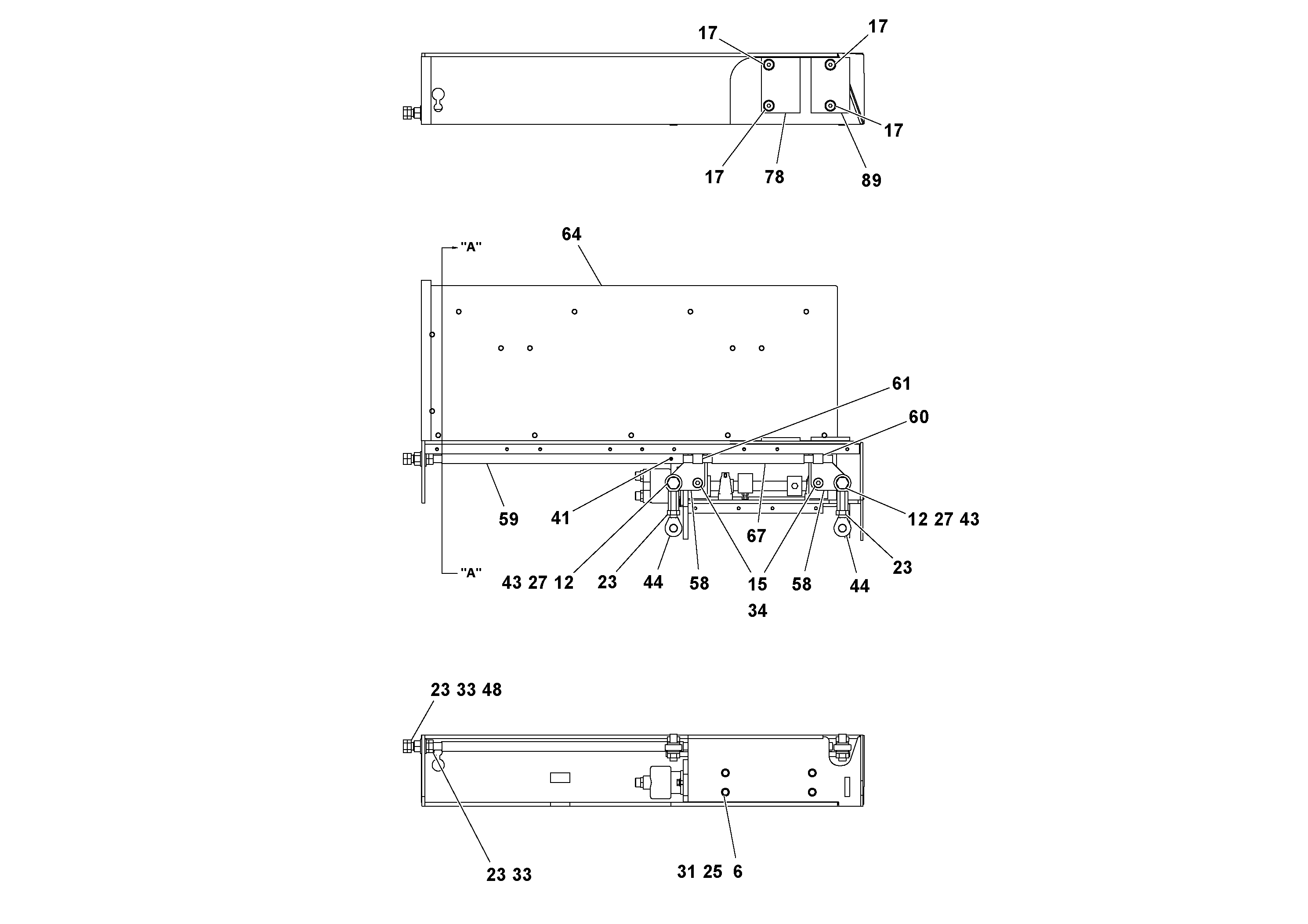 Схема запчастей Volvo Ultimat - 48448 4 Extension Assembly ULTIMAT 16 ULTIMAT 8/16