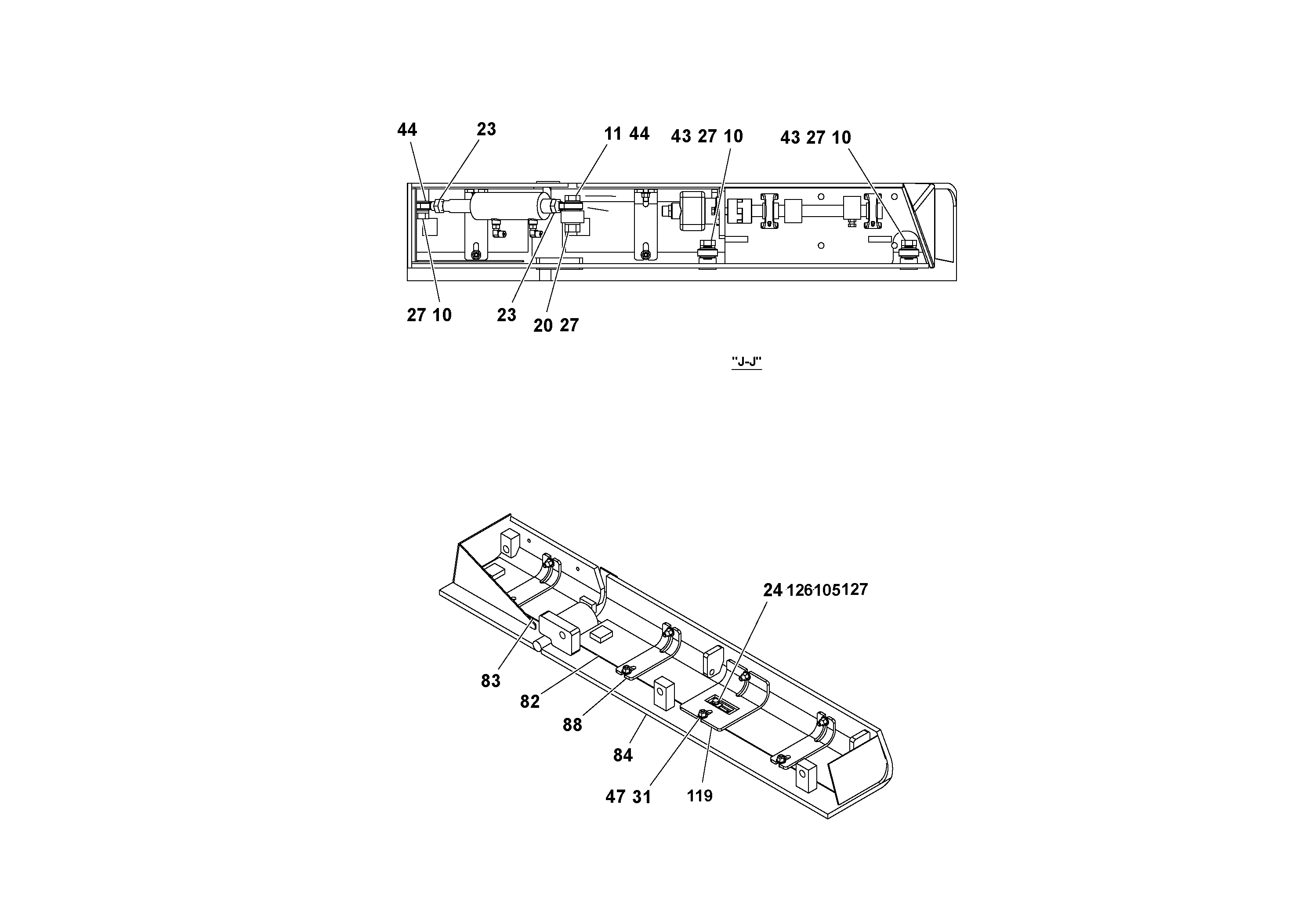 Схема запчастей Volvo Ultimat - 48449 4 Extension Assembly ULTIMAT 16 ULTIMAT 8/16