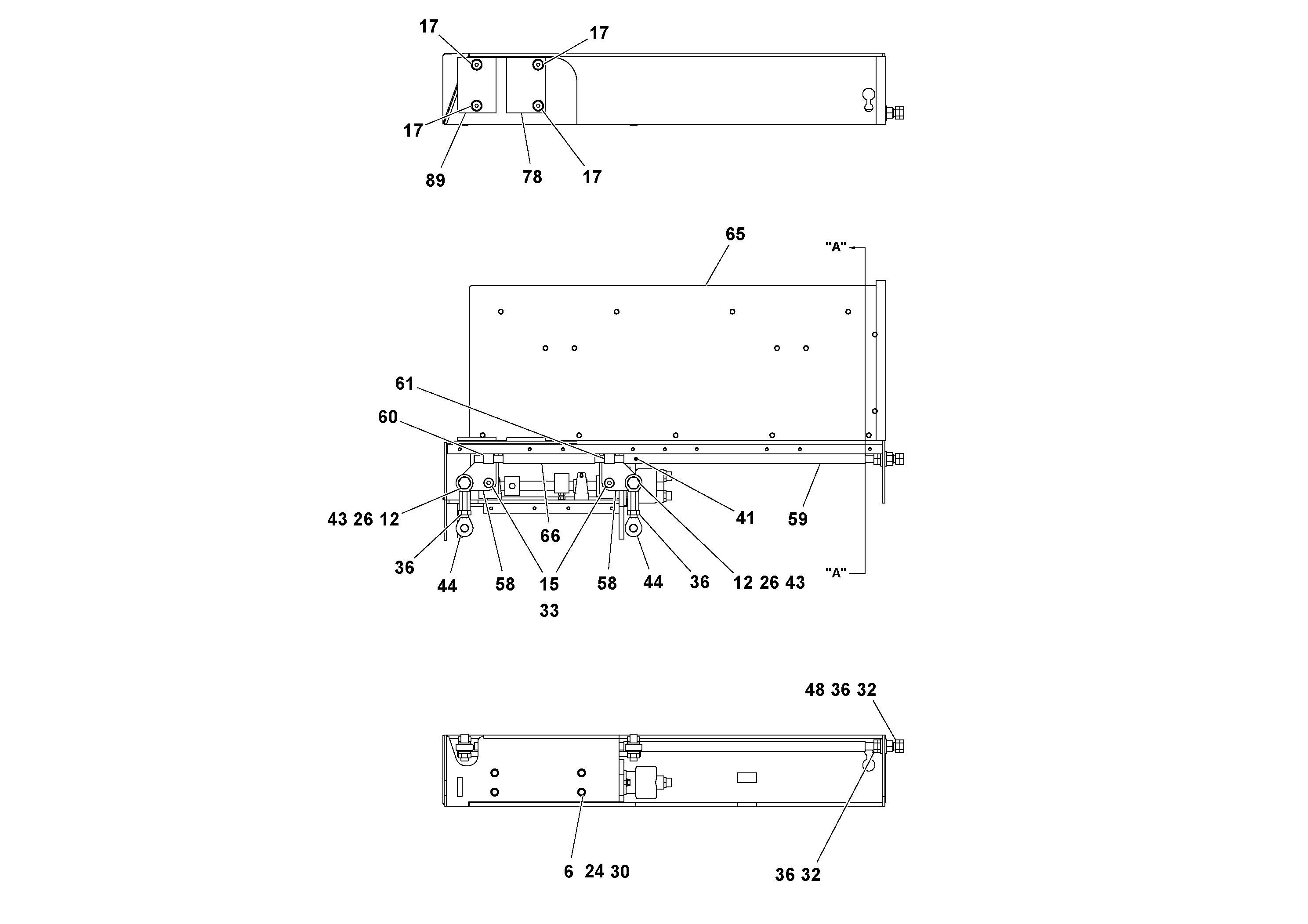 Схема запчастей Volvo Ultimat - 48455 4 Extension Assembly ULTIMAT 16 ULTIMAT 8/16