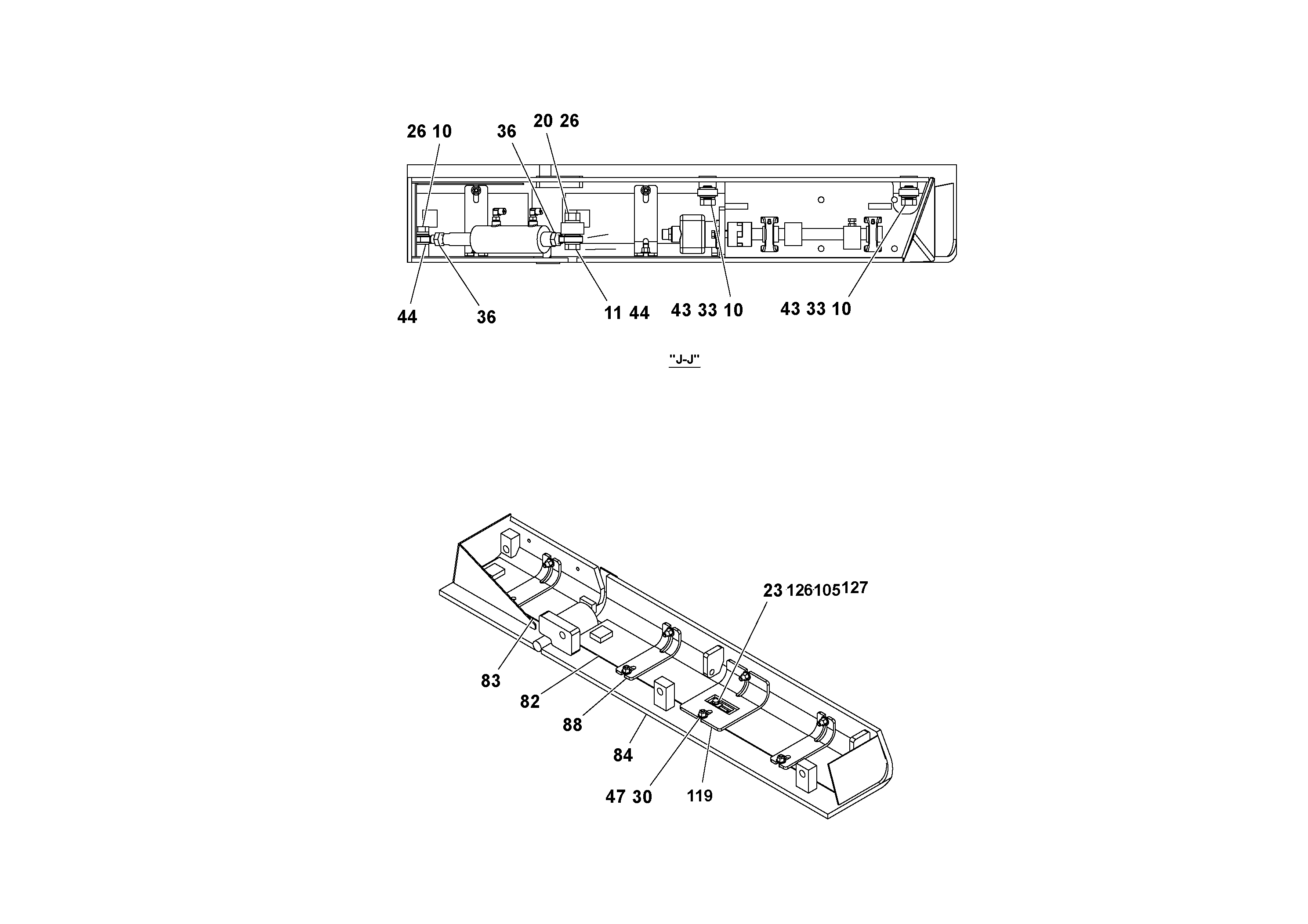Схема запчастей Volvo Ultimat - 48456 4 Extension Assembly ULTIMAT 16 ULTIMAT 8/16