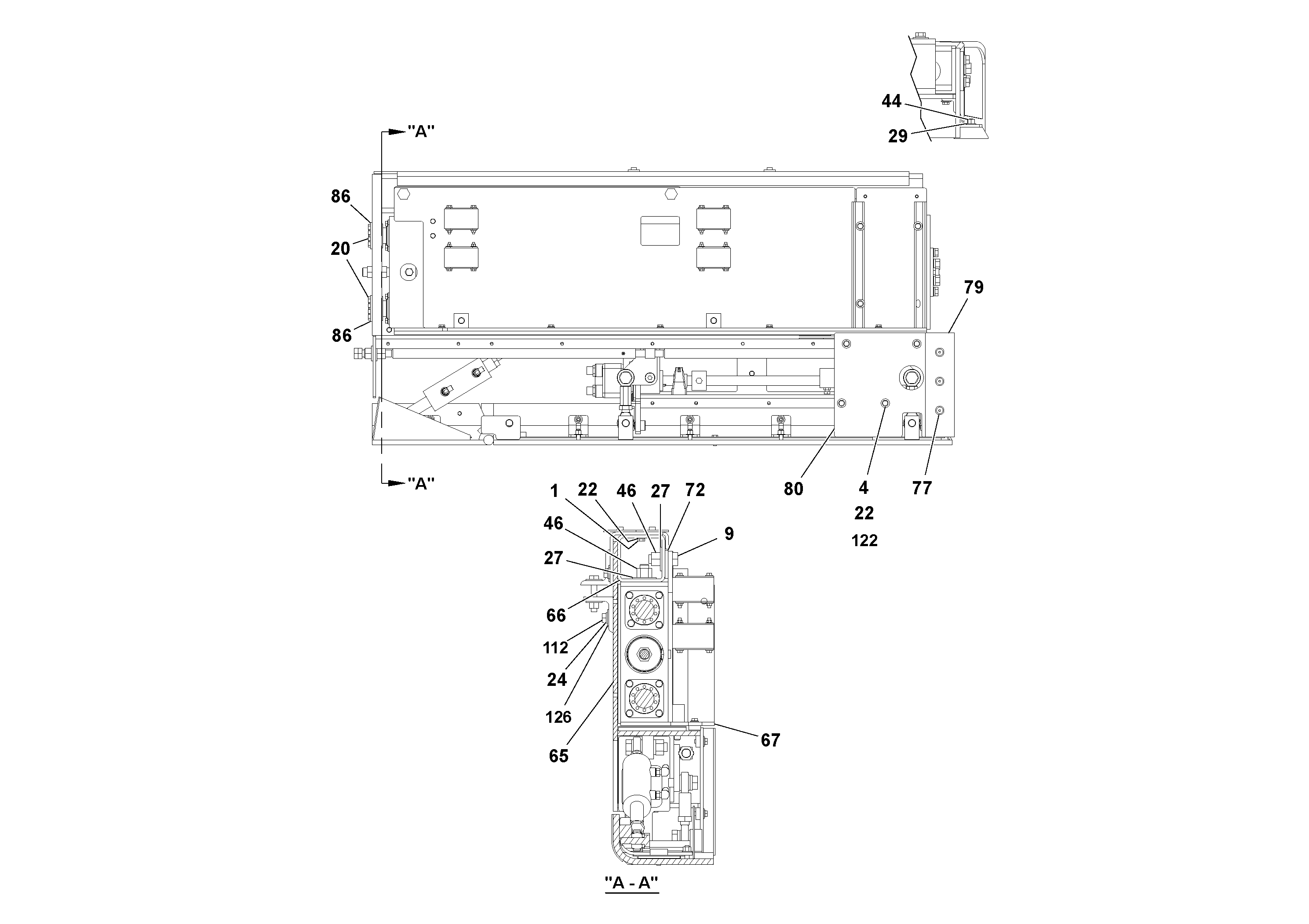Схема запчастей Volvo Ultimat - 54347 5 Extension Assembly ULTIMAT 20 ULTIMAT 10/20