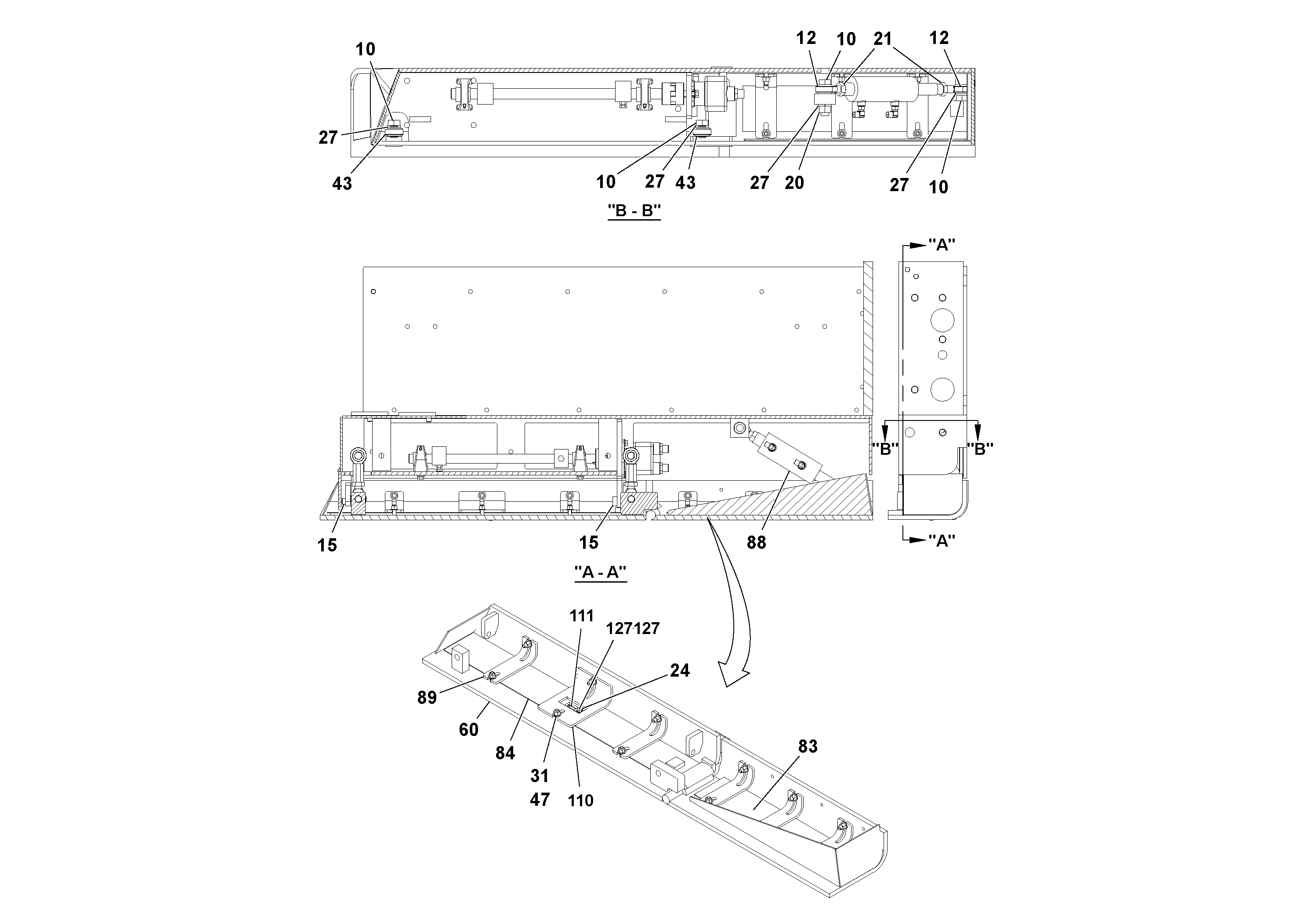 Схема запчастей Volvo Ultimat - 54398 5 Extension Assembly ULTIMAT 20 ULTIMAT 10/20