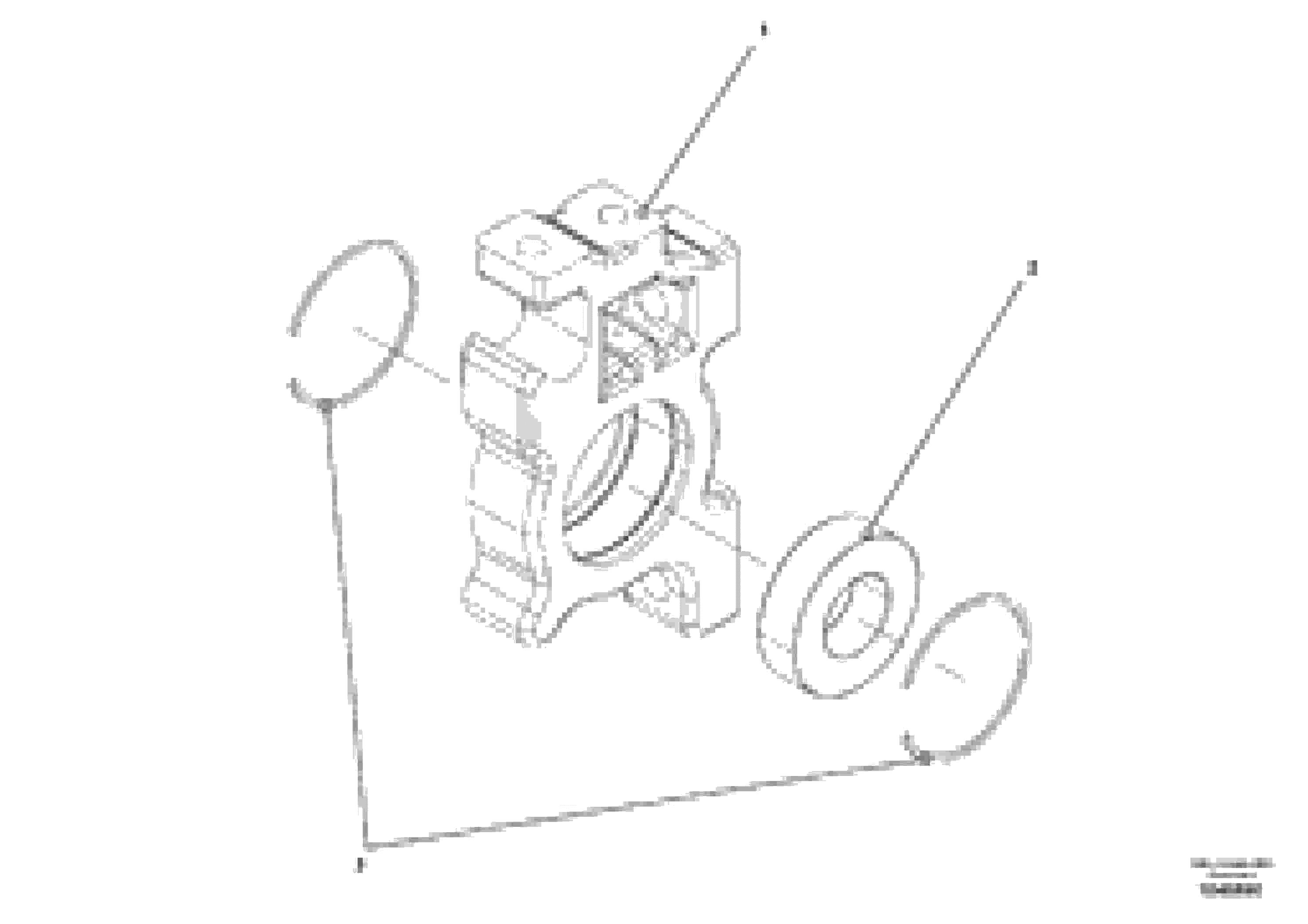 Схема запчастей Volvo VB 88 ETC - 80855 Adjustable bearing for tamper/extendable screed VB 88 ETC ATT. SCREED 3,0 - 10,0M ABG8820, ABG8820B